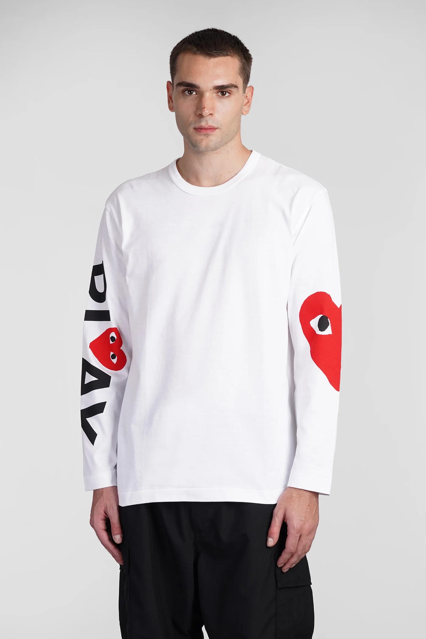 T-Shirt in white cotton