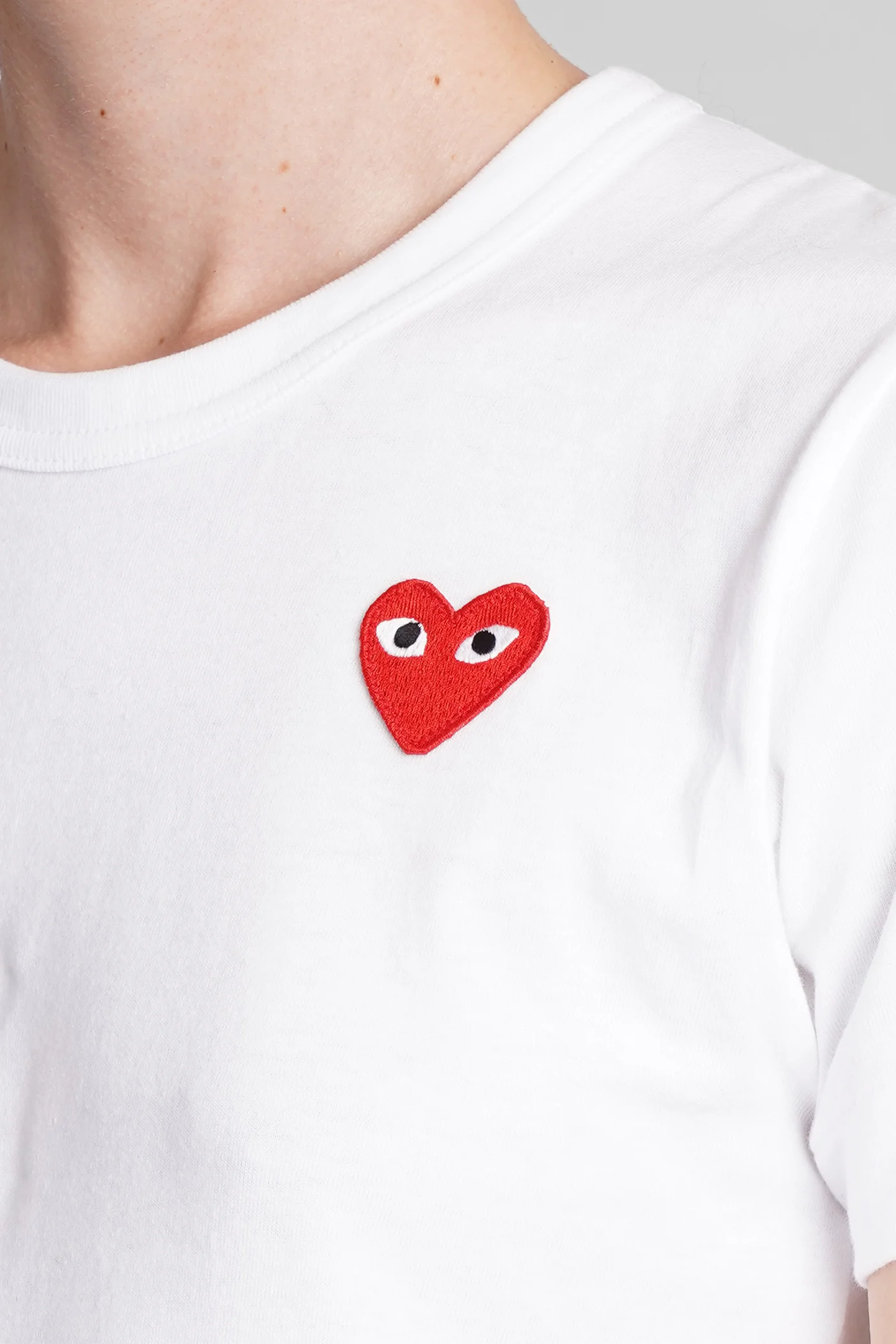 T-Shirt in white cotton - Image 5