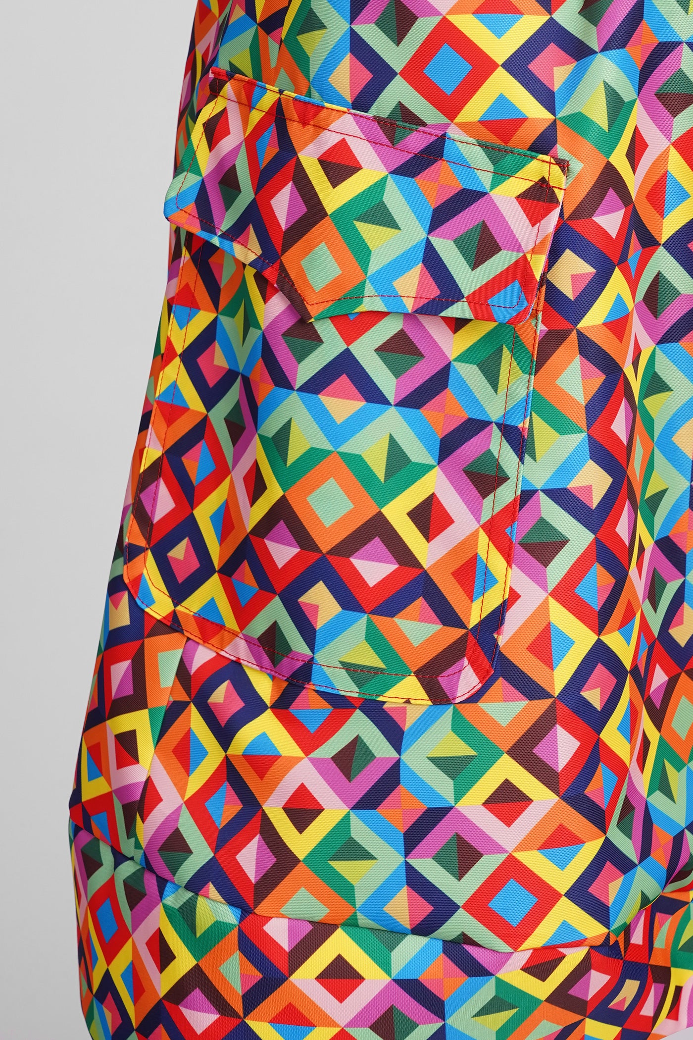 Skirt in multicolor polyester - Image 5