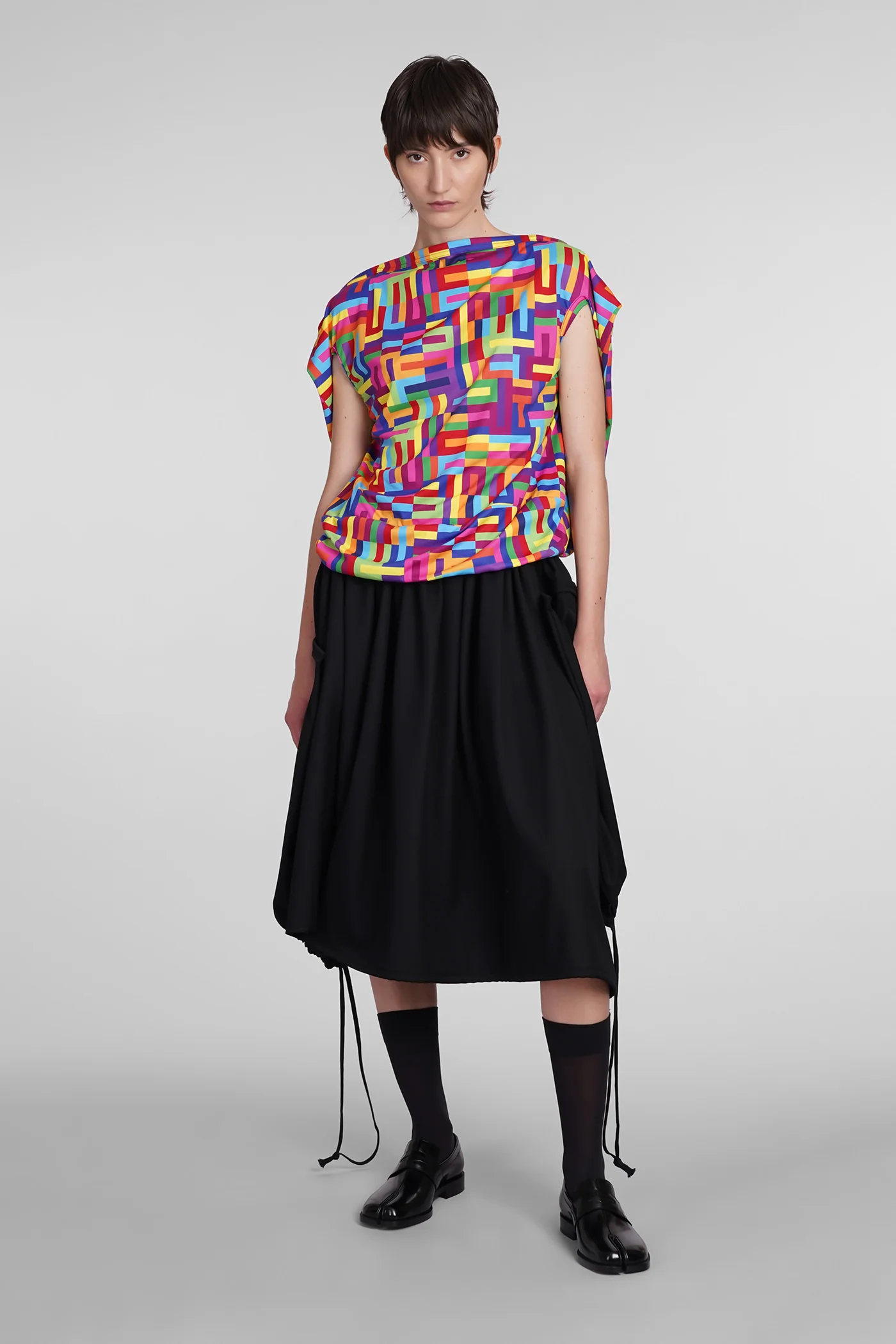 T-Shirt in multicolor polyester - Image 2