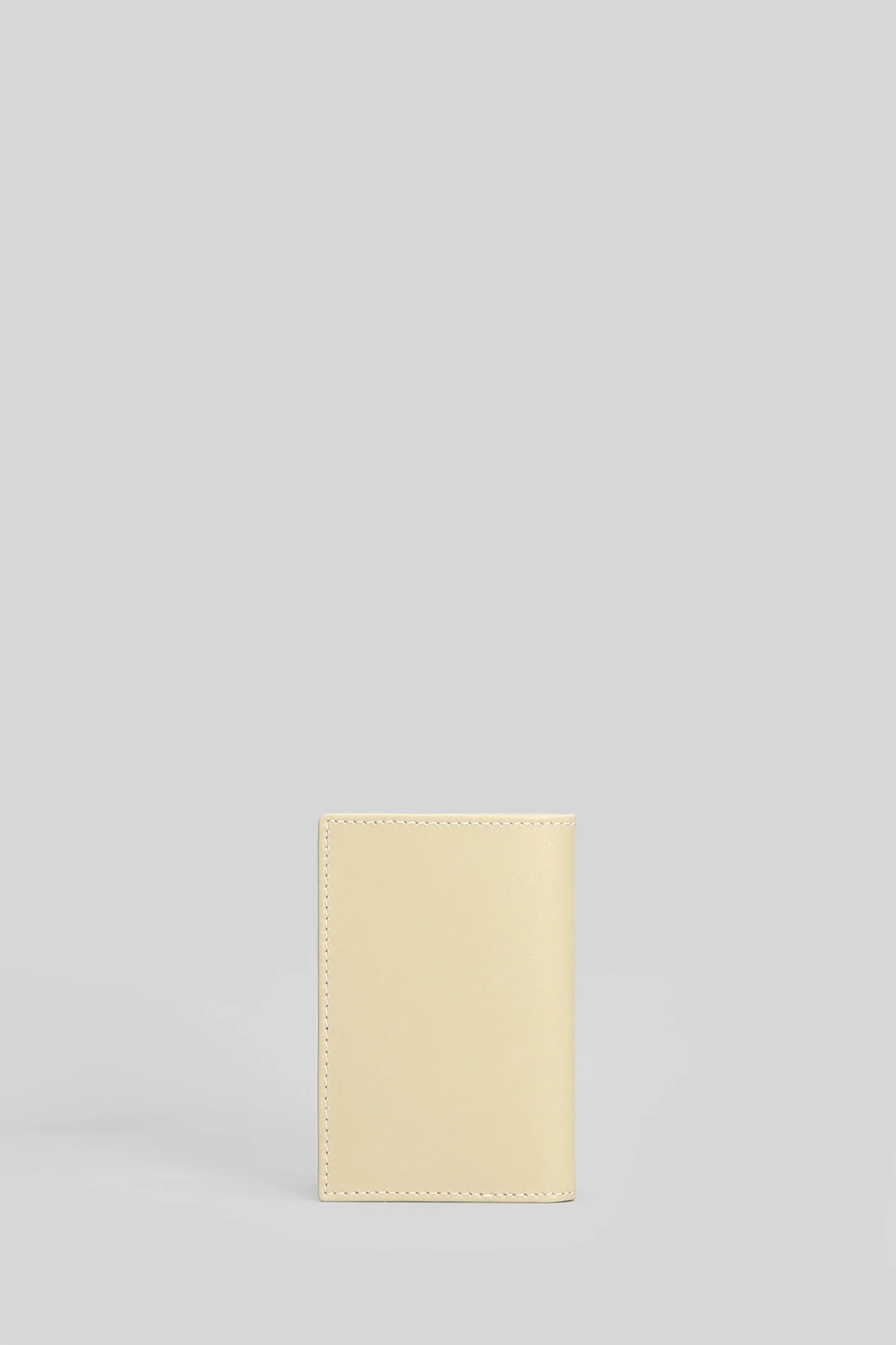 Wallet in beige leather - Image 3