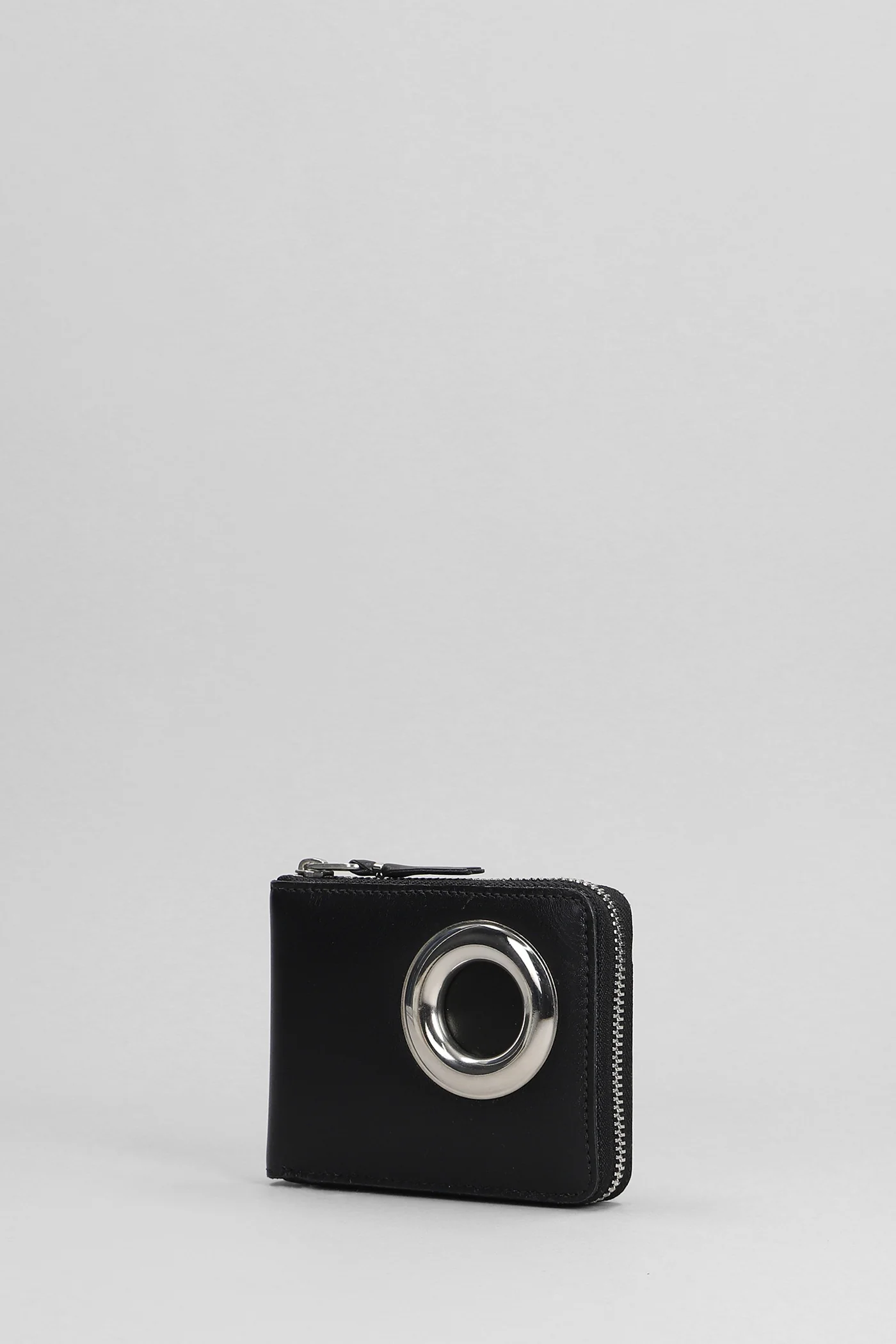 Wallet in black leather - Image 2