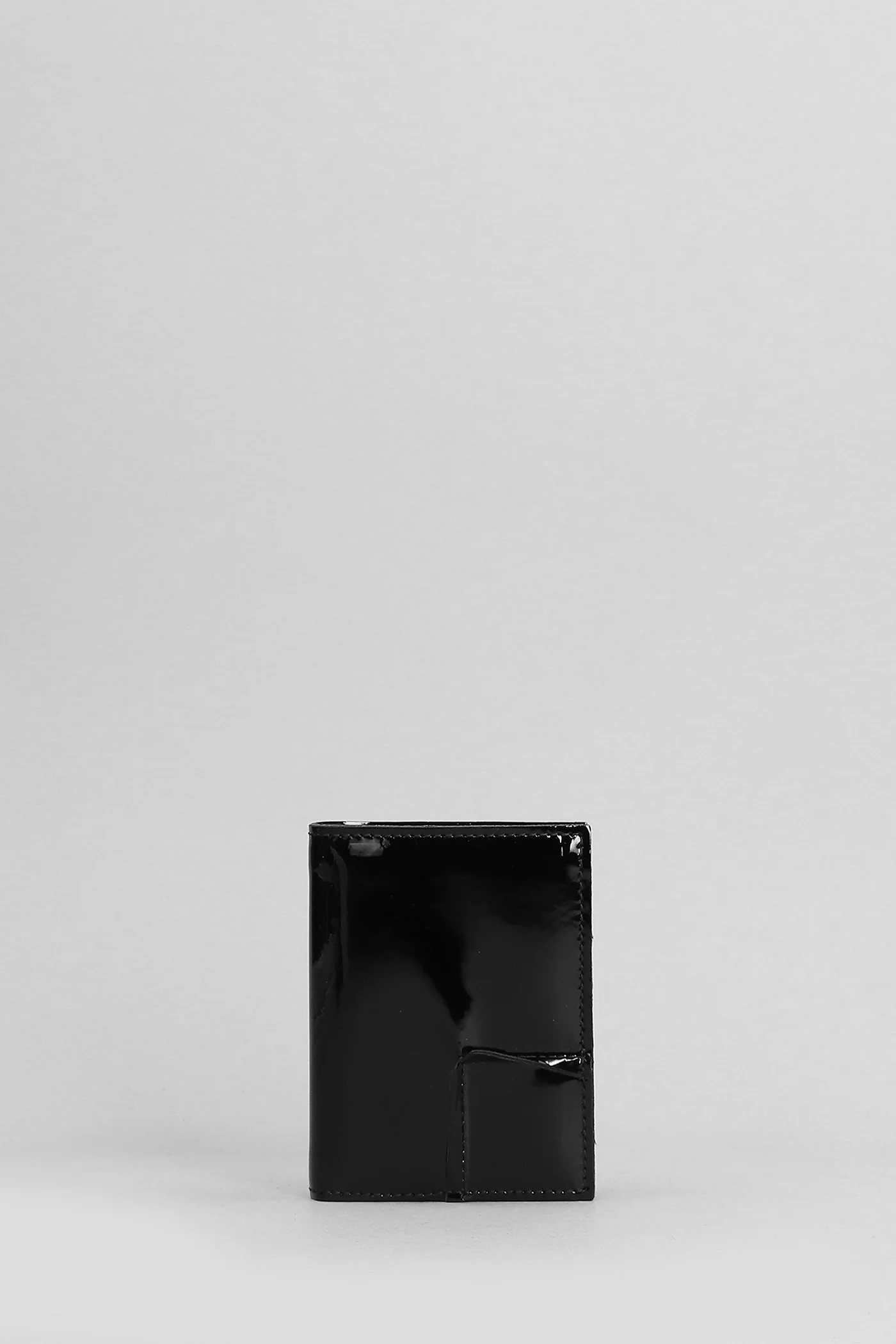 Wallet in black leather
