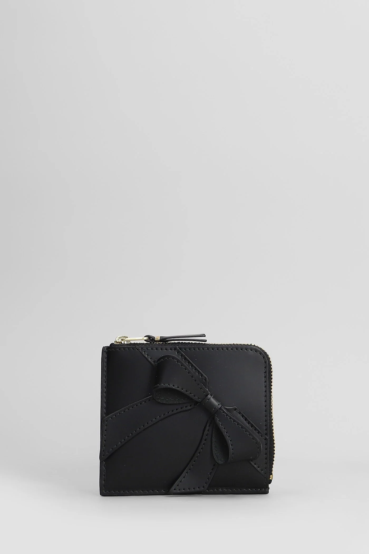 Wallet in black leather
