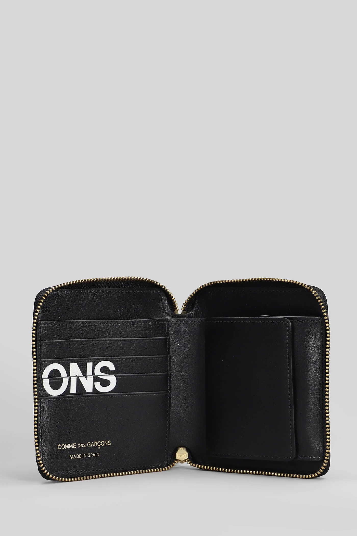 Wallet in black leather - Image 4