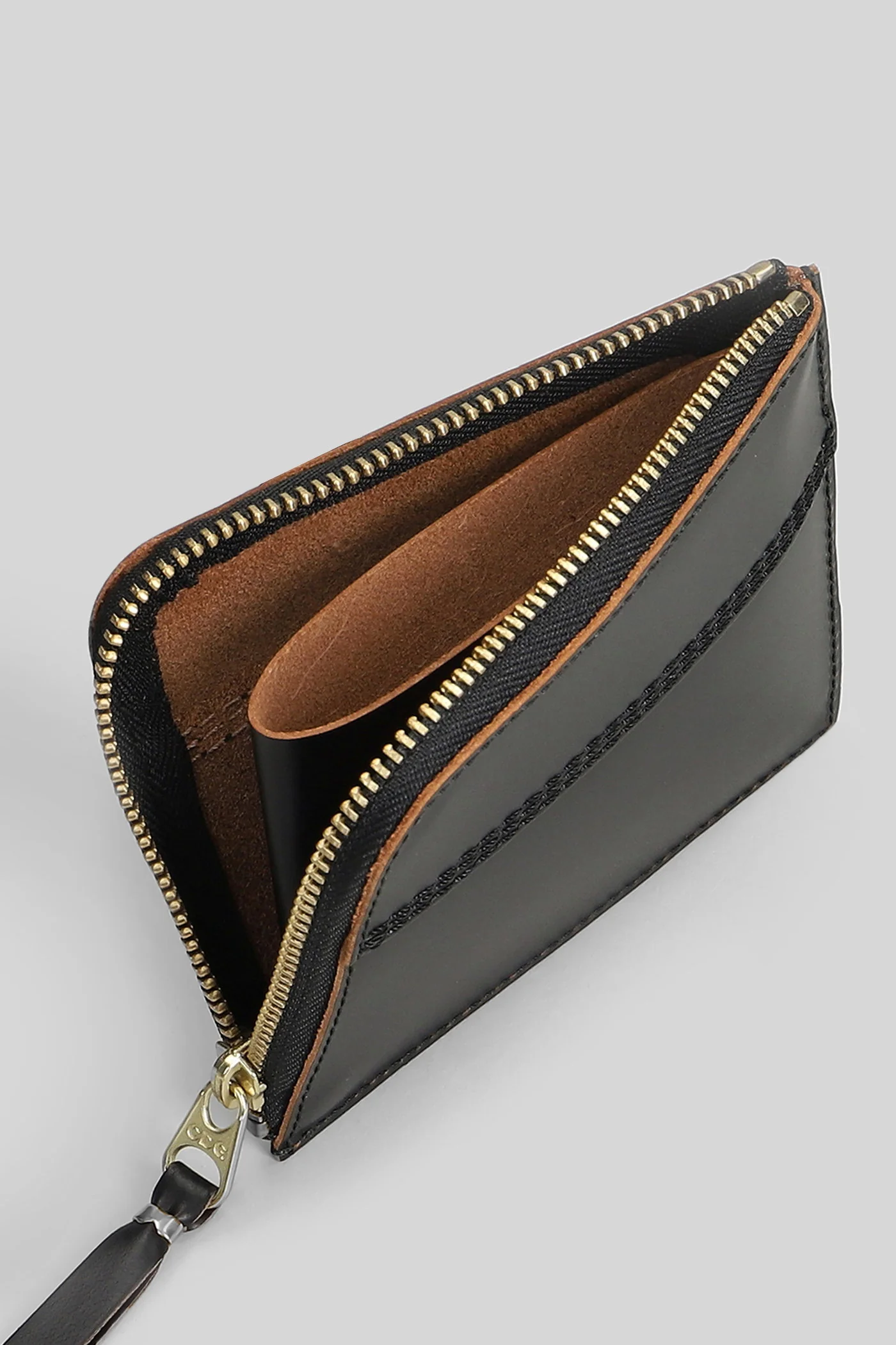 Wallet in black leather - Image 4