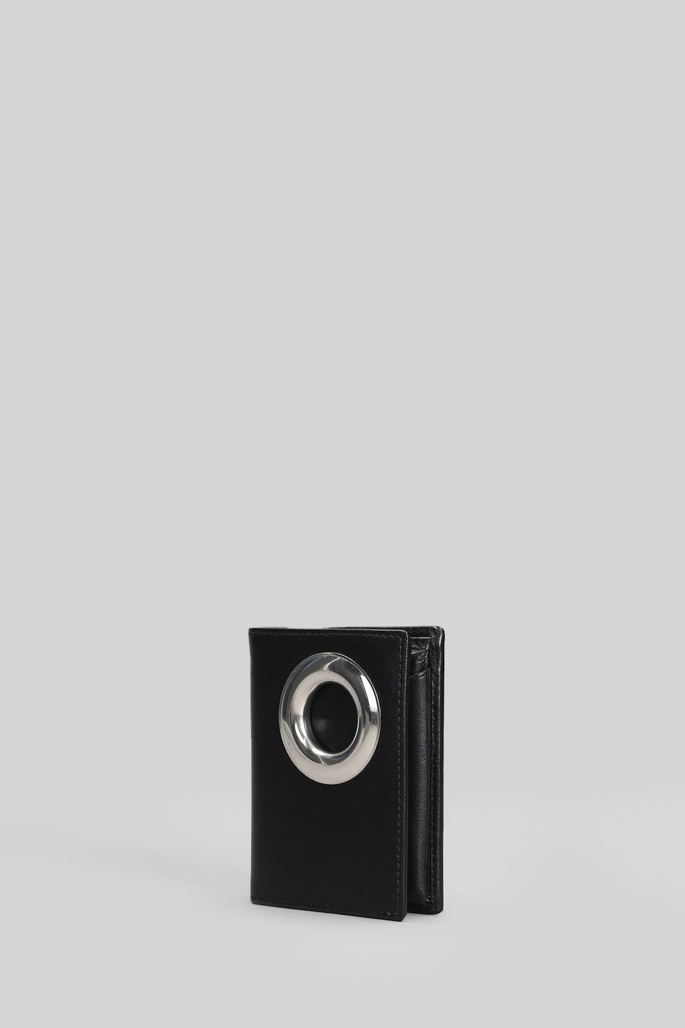 Wallet in black leather - Image 2