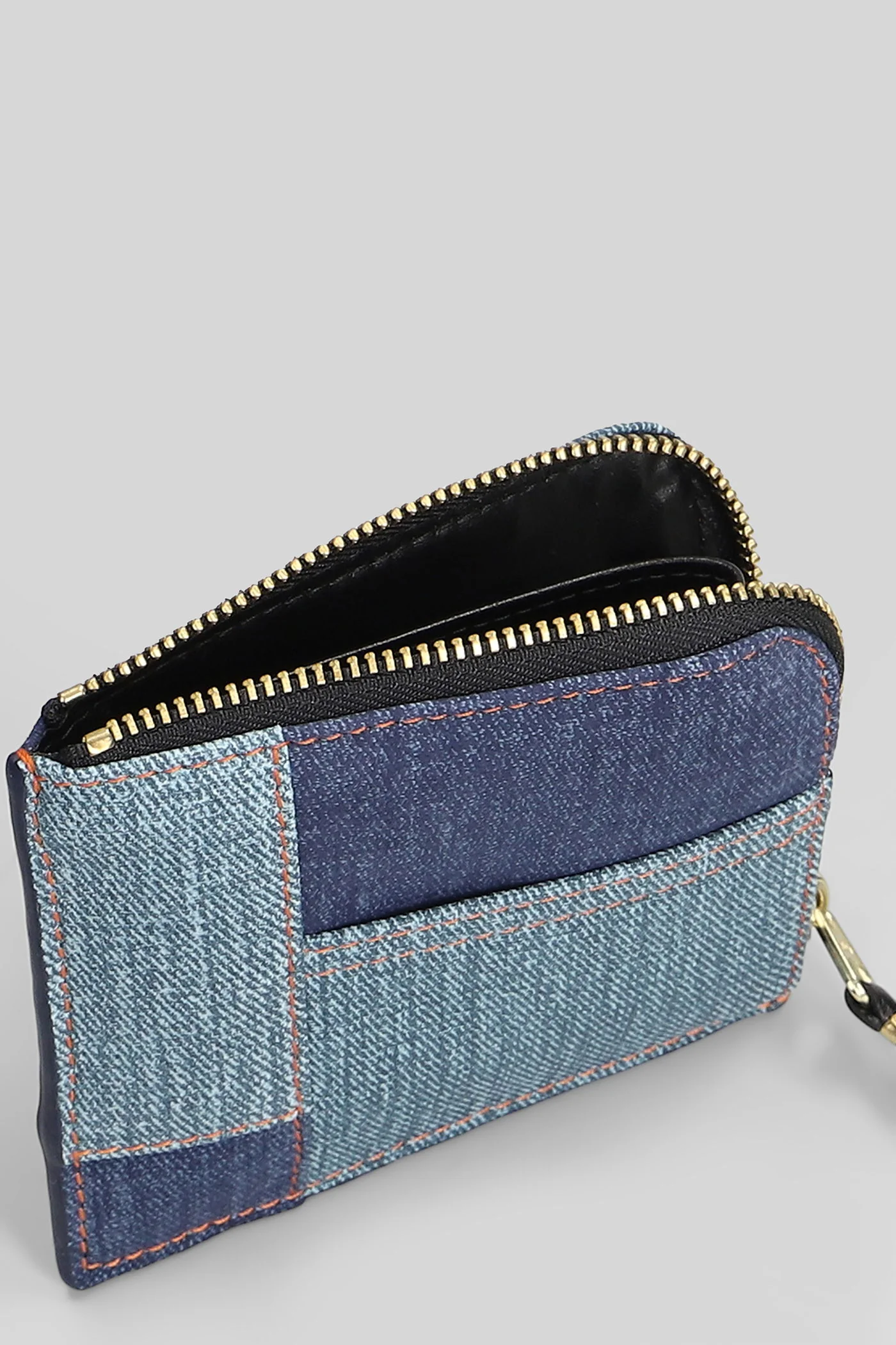 Wallet in blue leather - Image 4