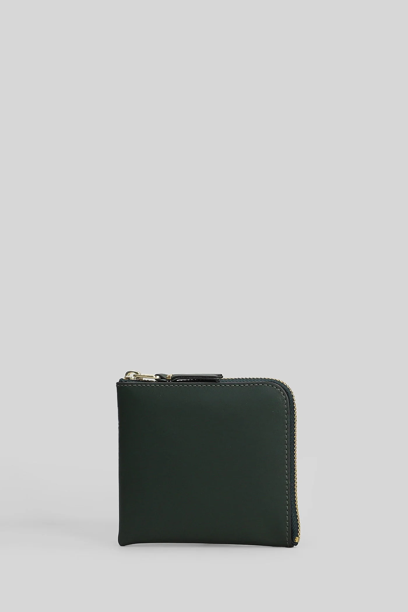 Wallet in green leather - Image 2
