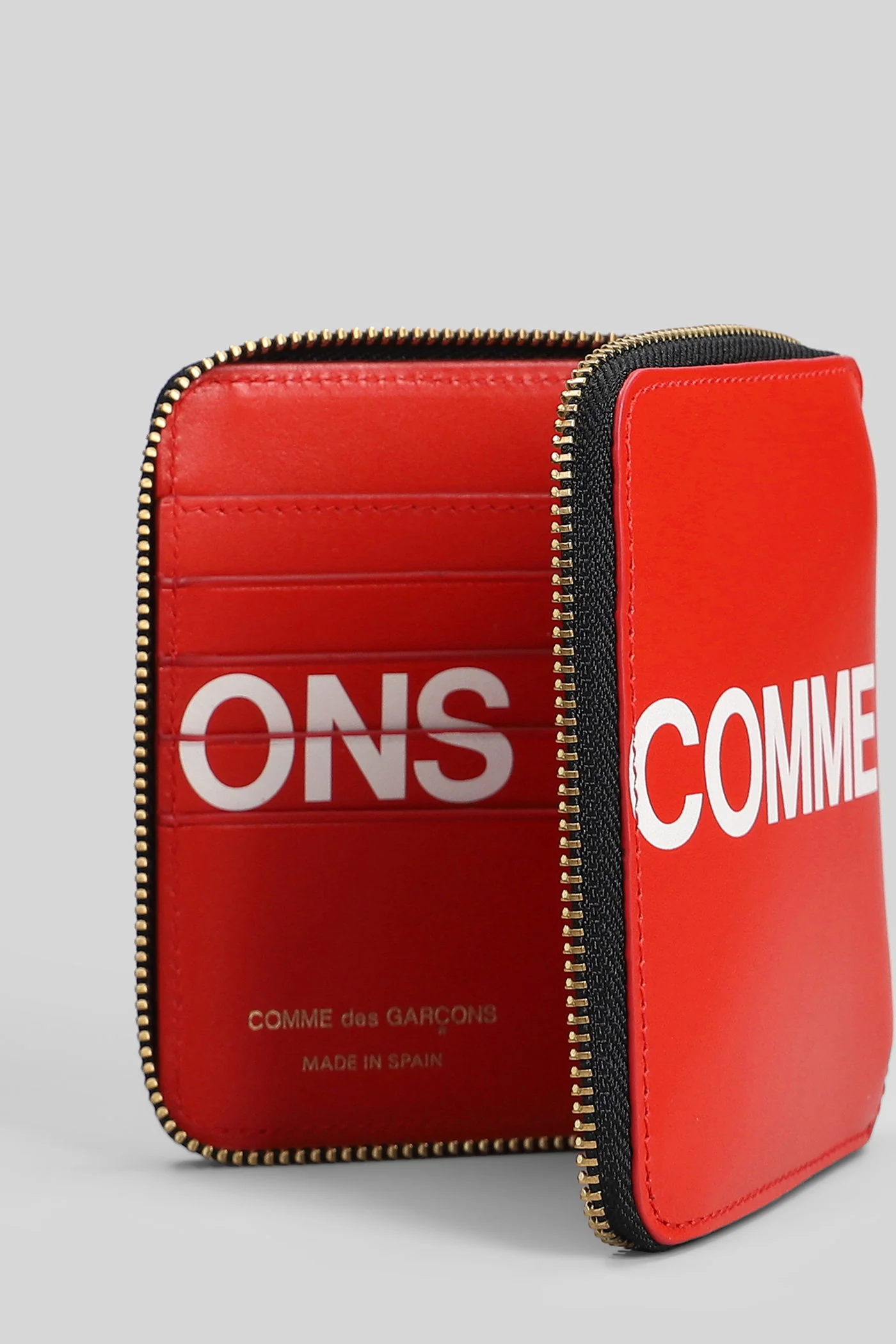 Wallet in red leather - Image 3