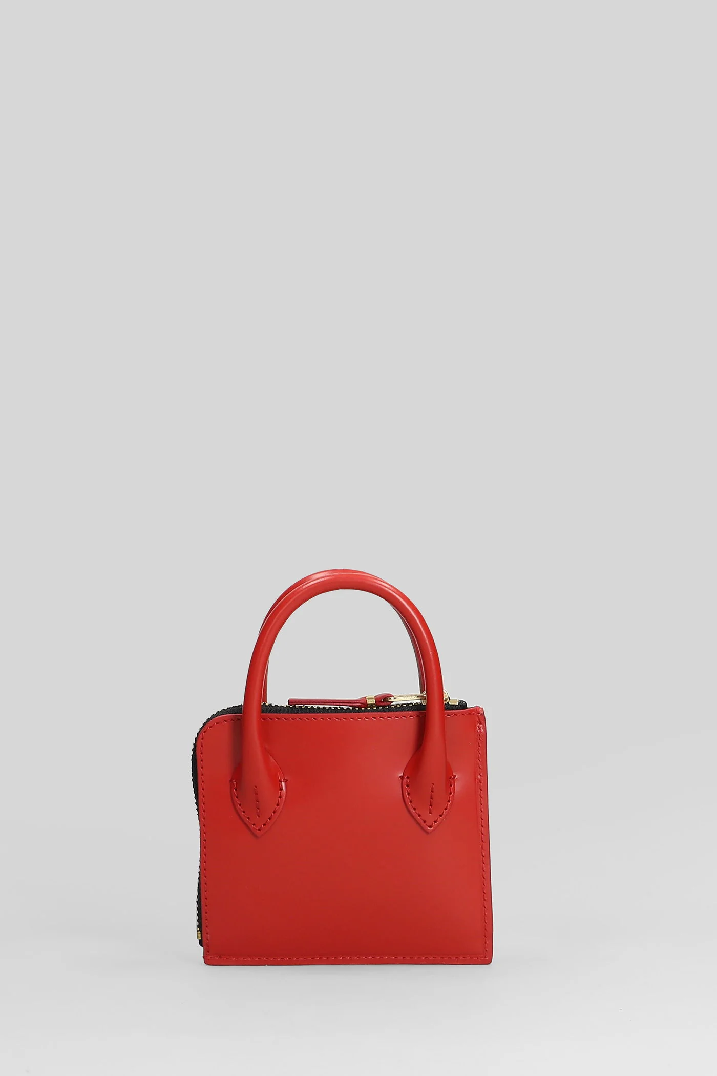 Wallet in red leather - Image 3