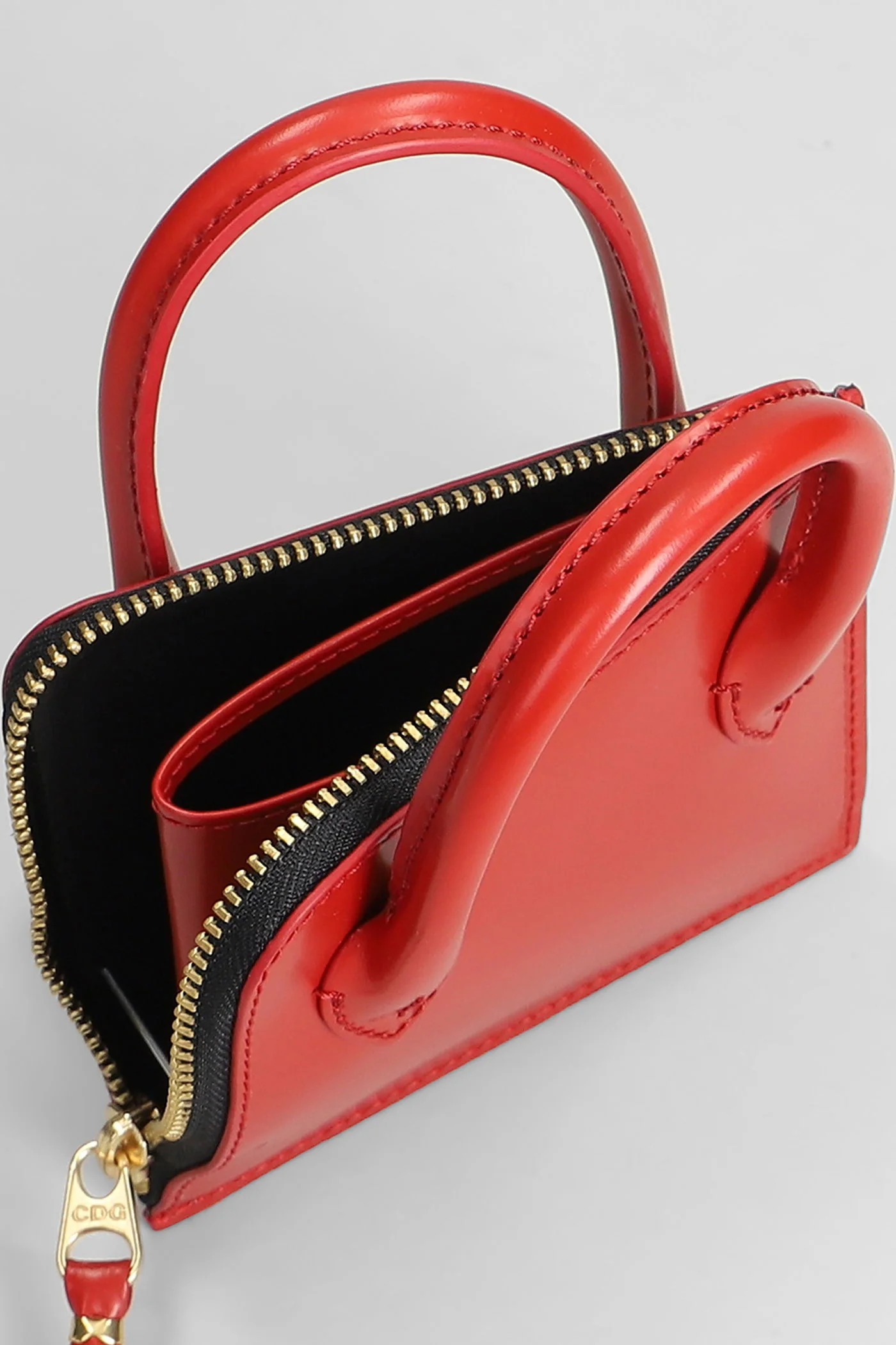 Wallet in red leather - Image 4