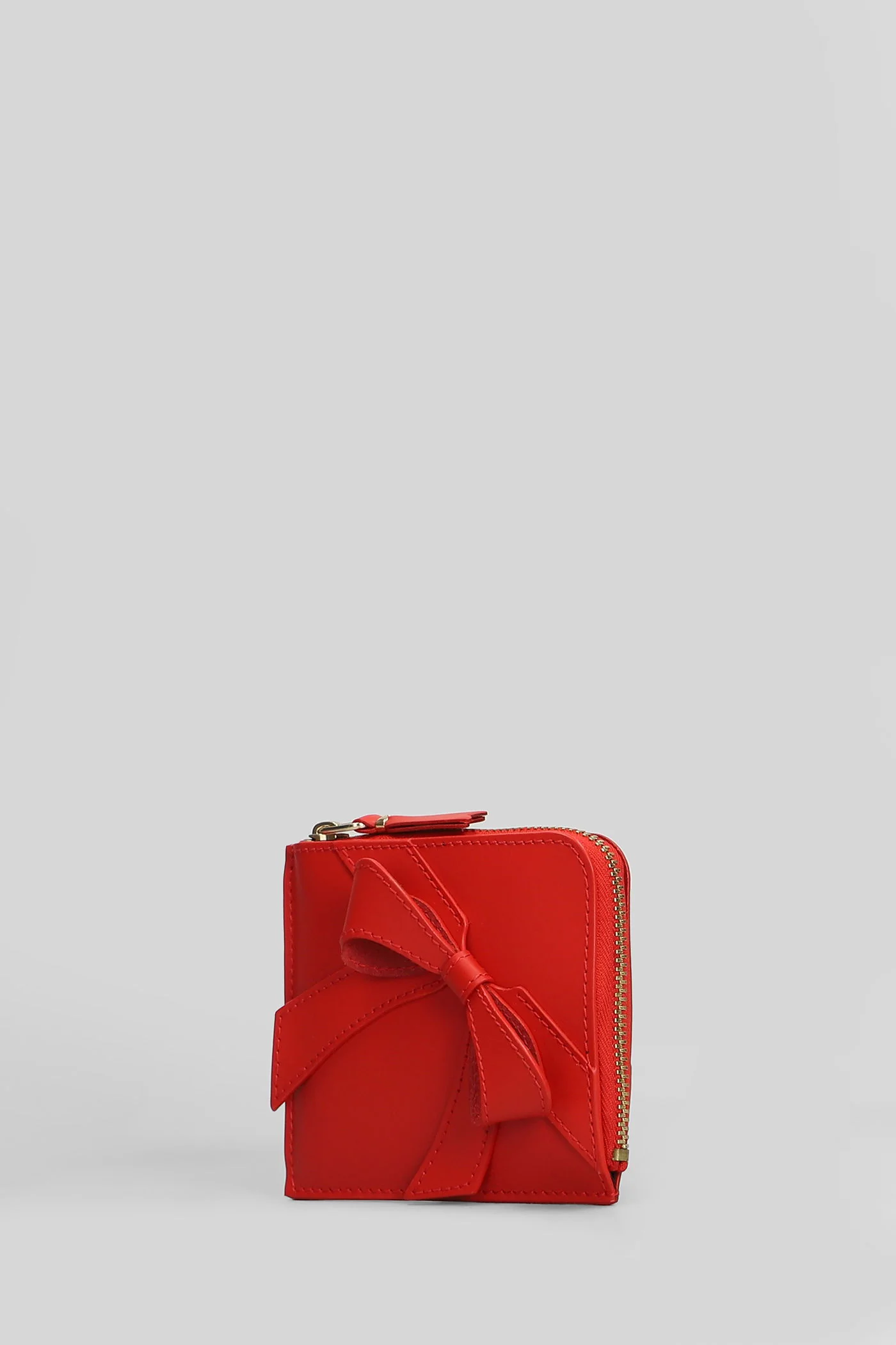 Wallet in red leather - Image 2