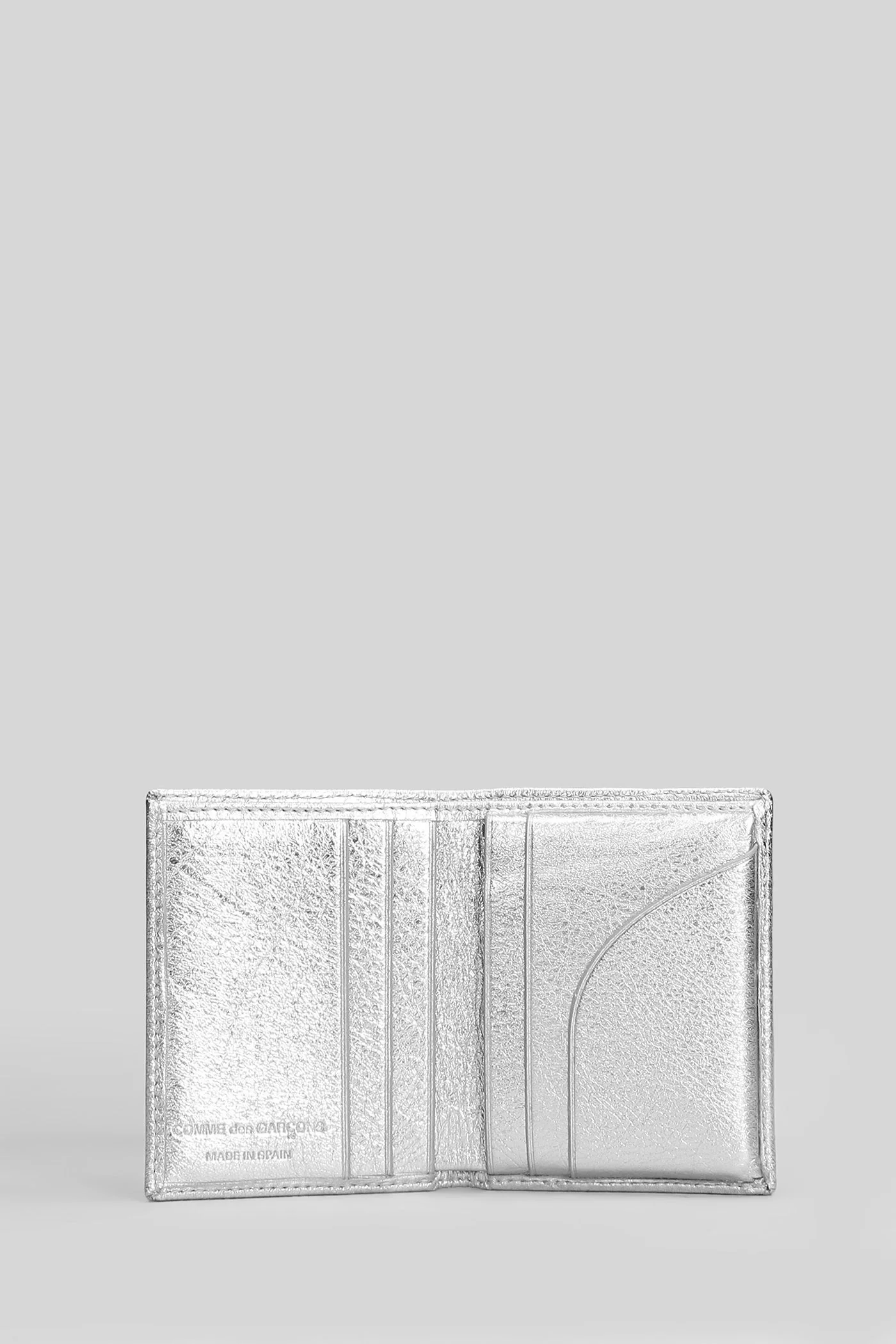 Wallet in silver leather - Image 4