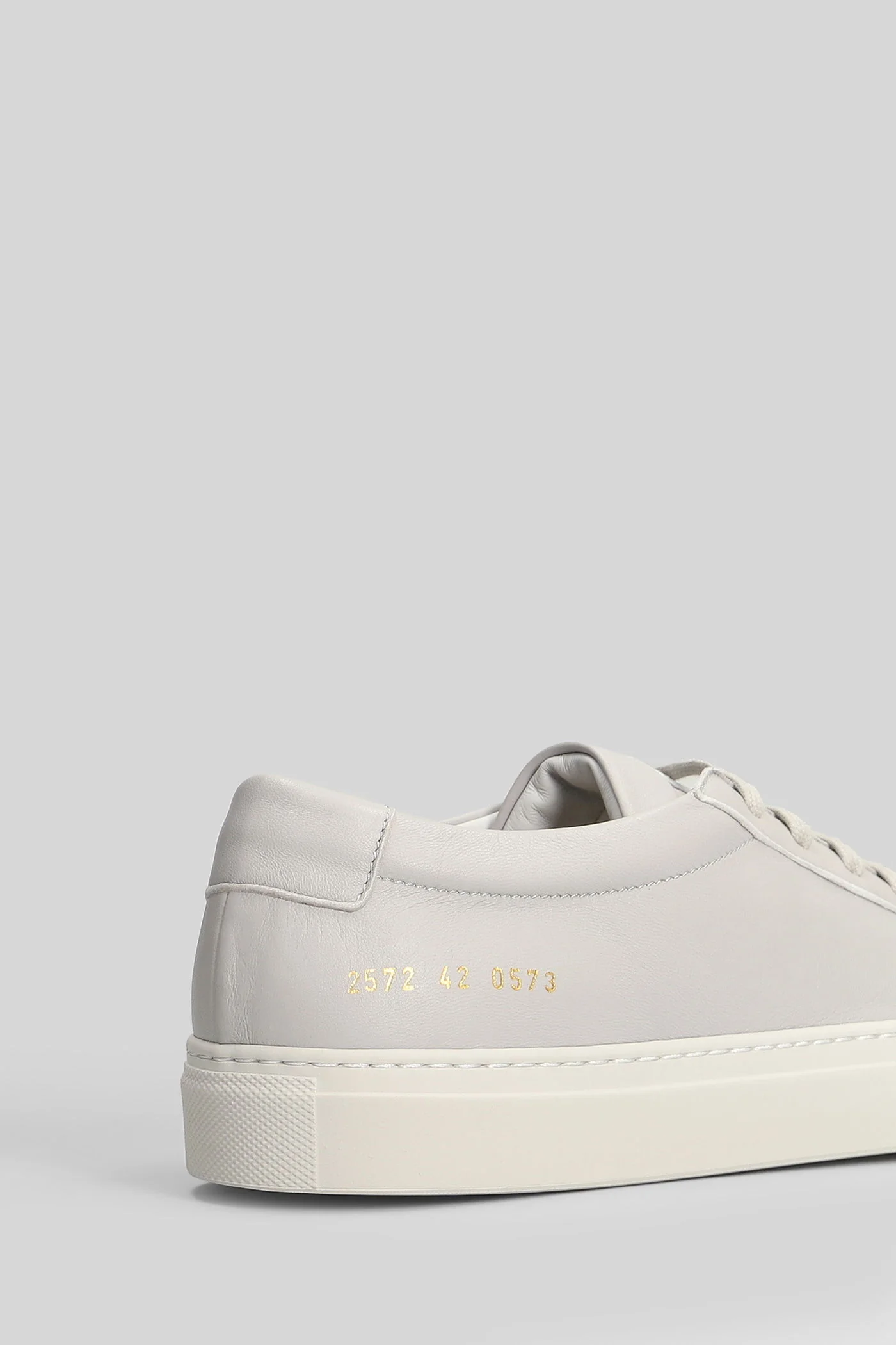 Achilles premium Sneakers in grey leather - Image 5