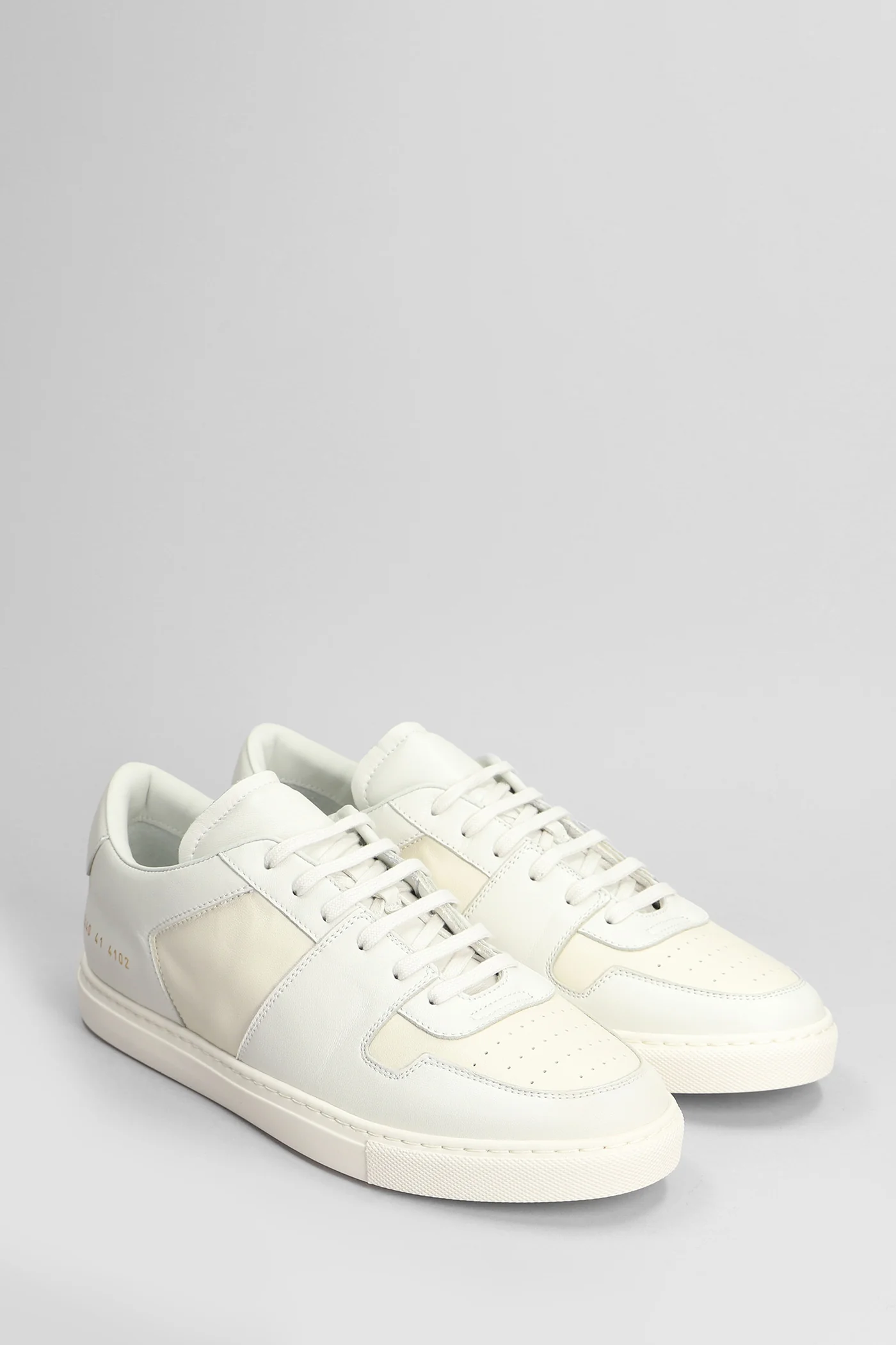 Decades 88 Sneakers in beige leather - Image 2