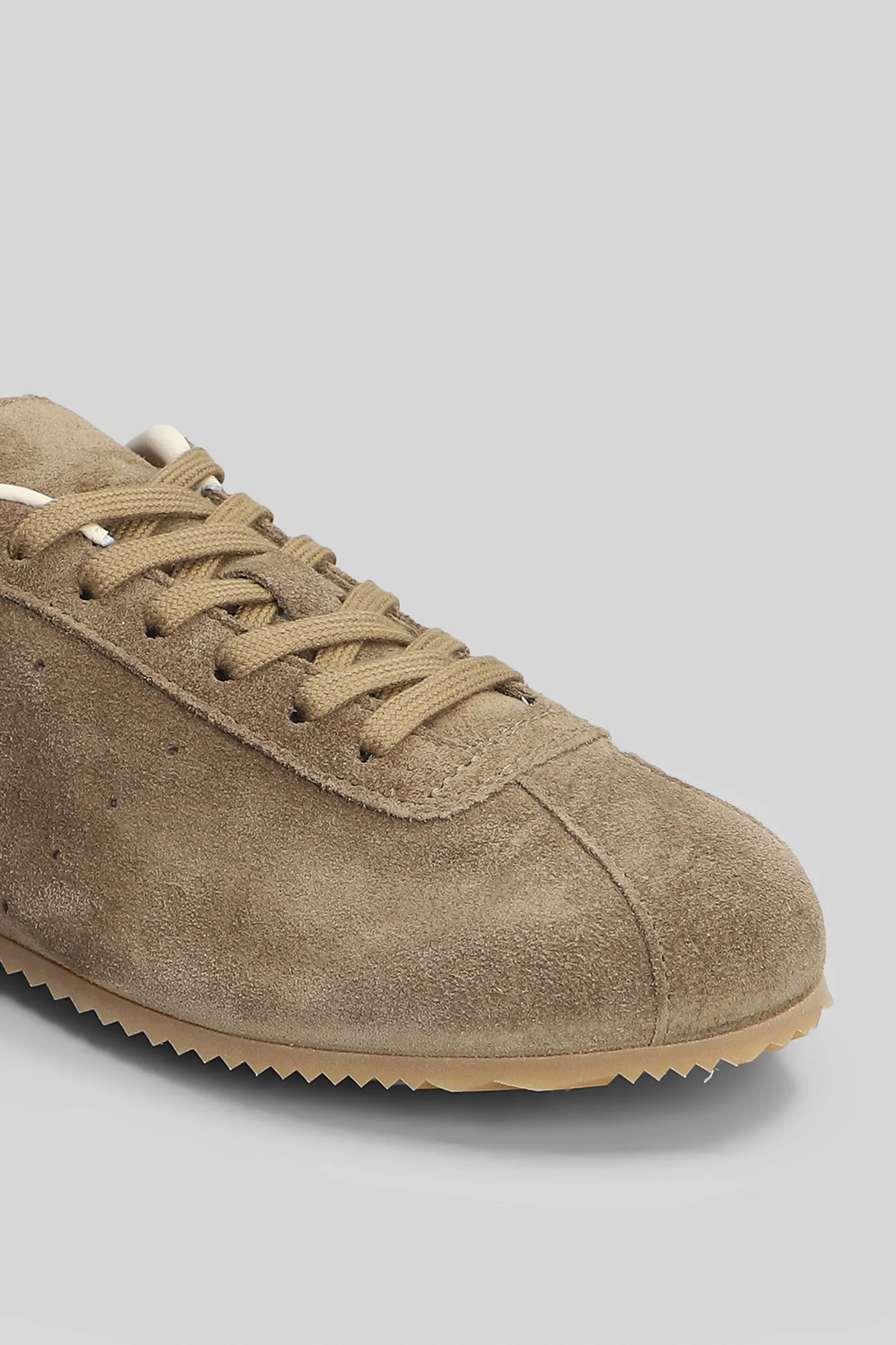 Driving Sneakers in taupe suede - Image 5