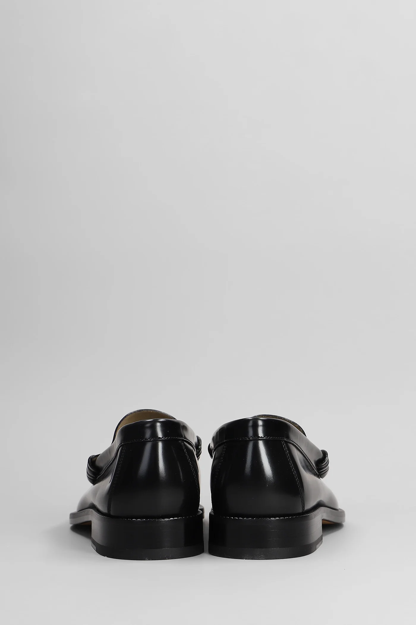 Loafer Loafers in black leather - Image 4