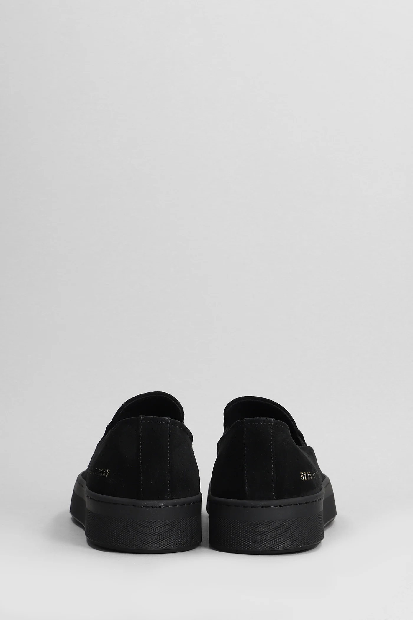 Sneakers in black suede - Image 4