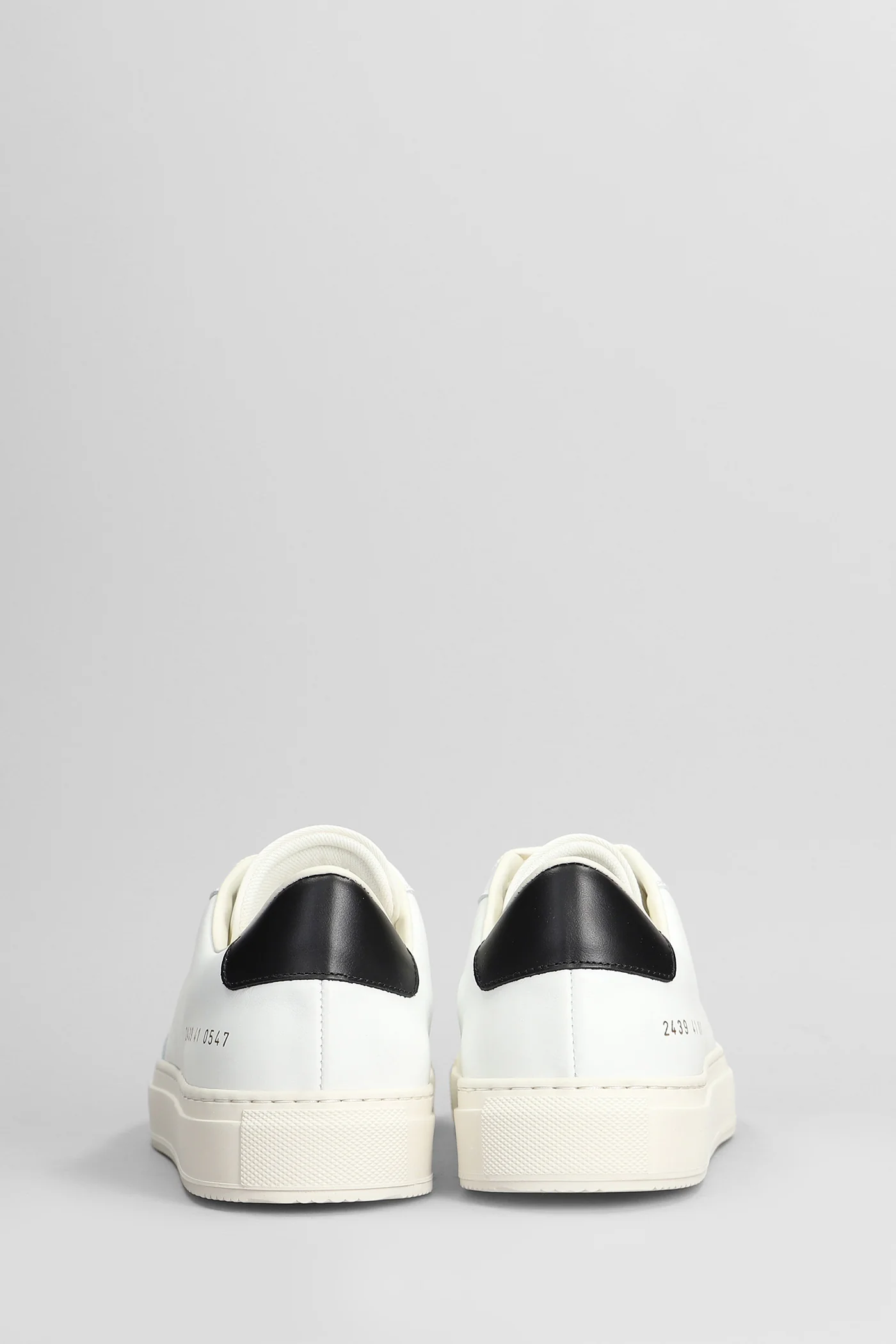 Tennis pro Sneakers in white leather - Image 4