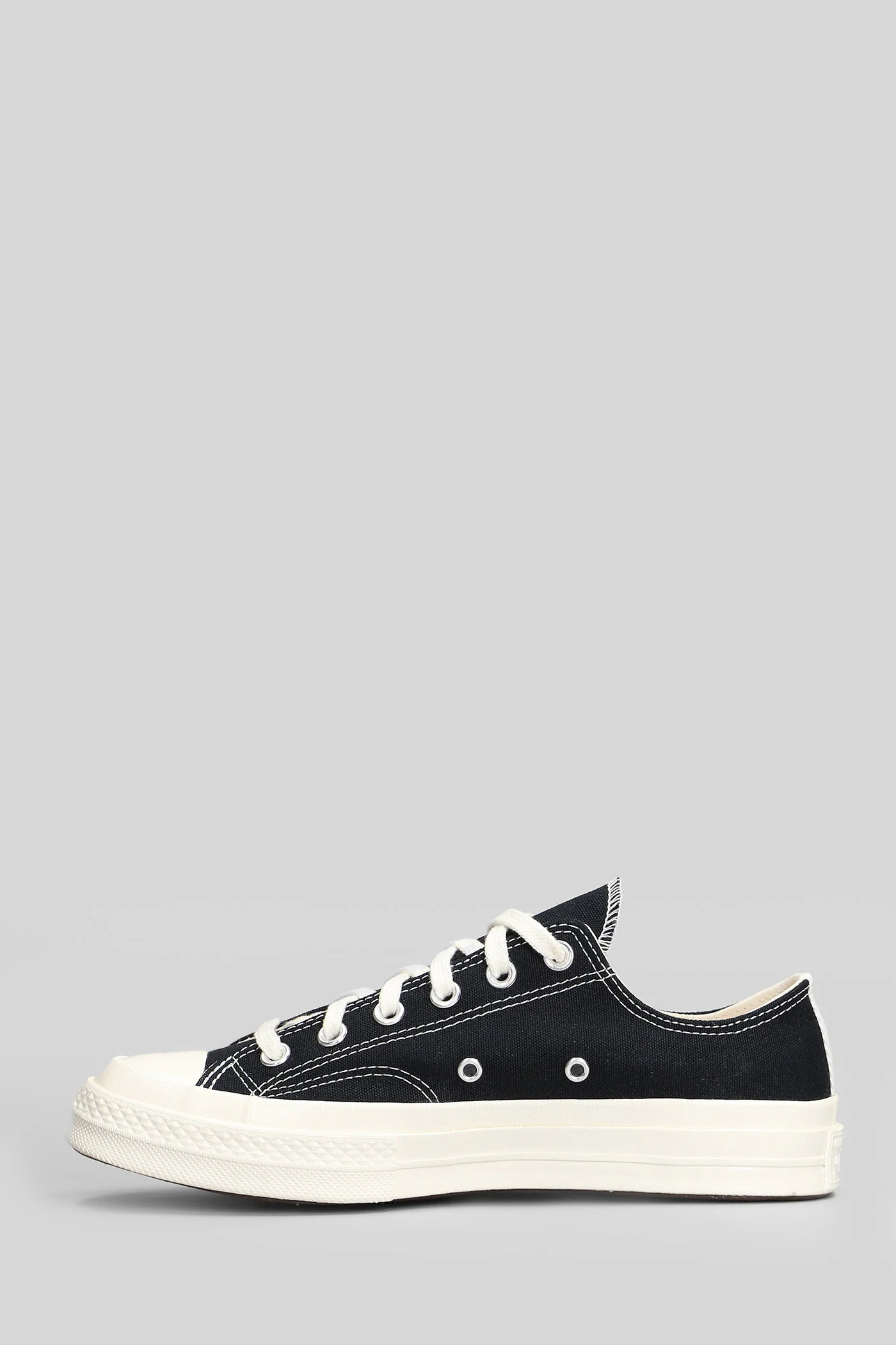Chuck 70 cdg low Sneakers in black cotton - Image 3