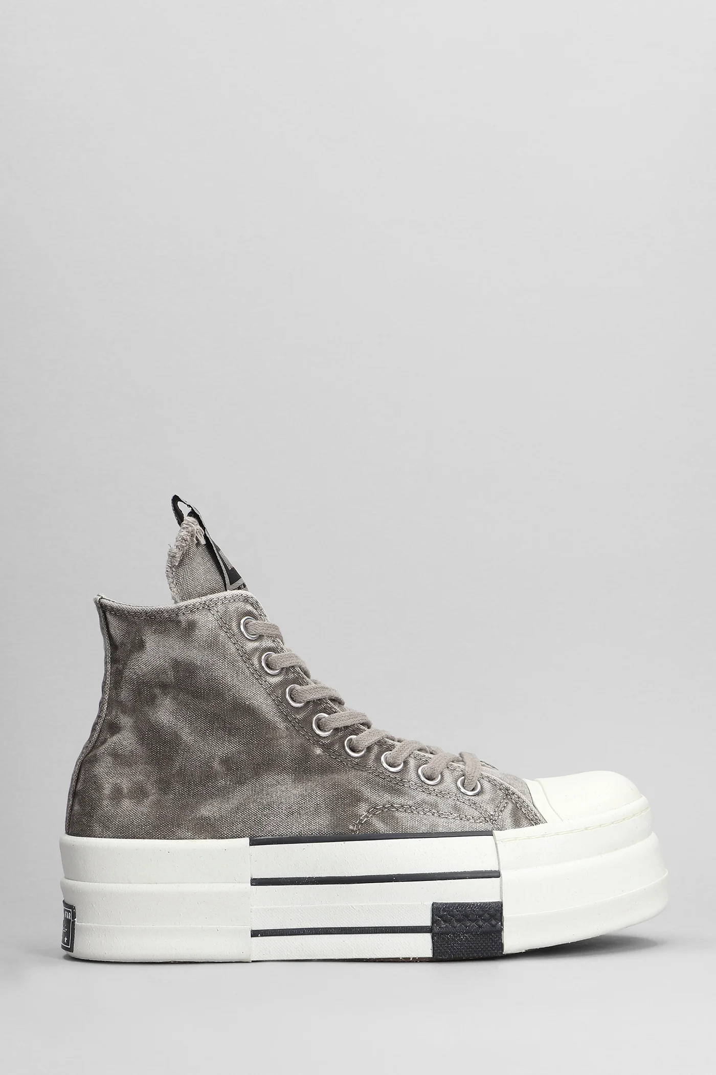 Dbl drkstar Sneakers in grey cotton
