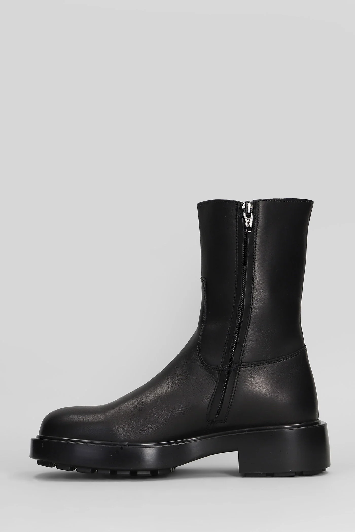 Cph 443 low heels Ankle boots in black leather - Image 3