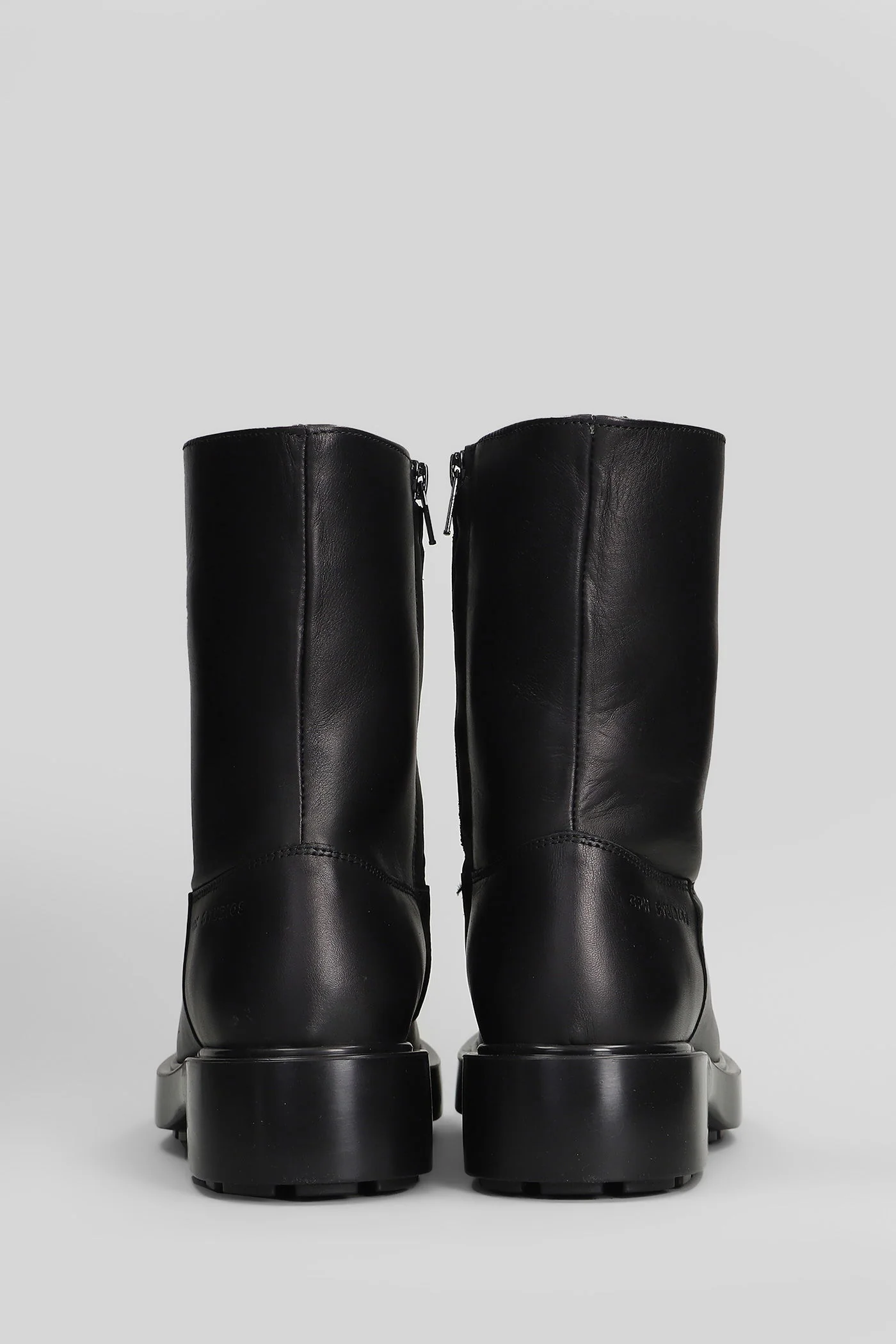 Cph 443 low heels Ankle boots in black leather - Image 4
