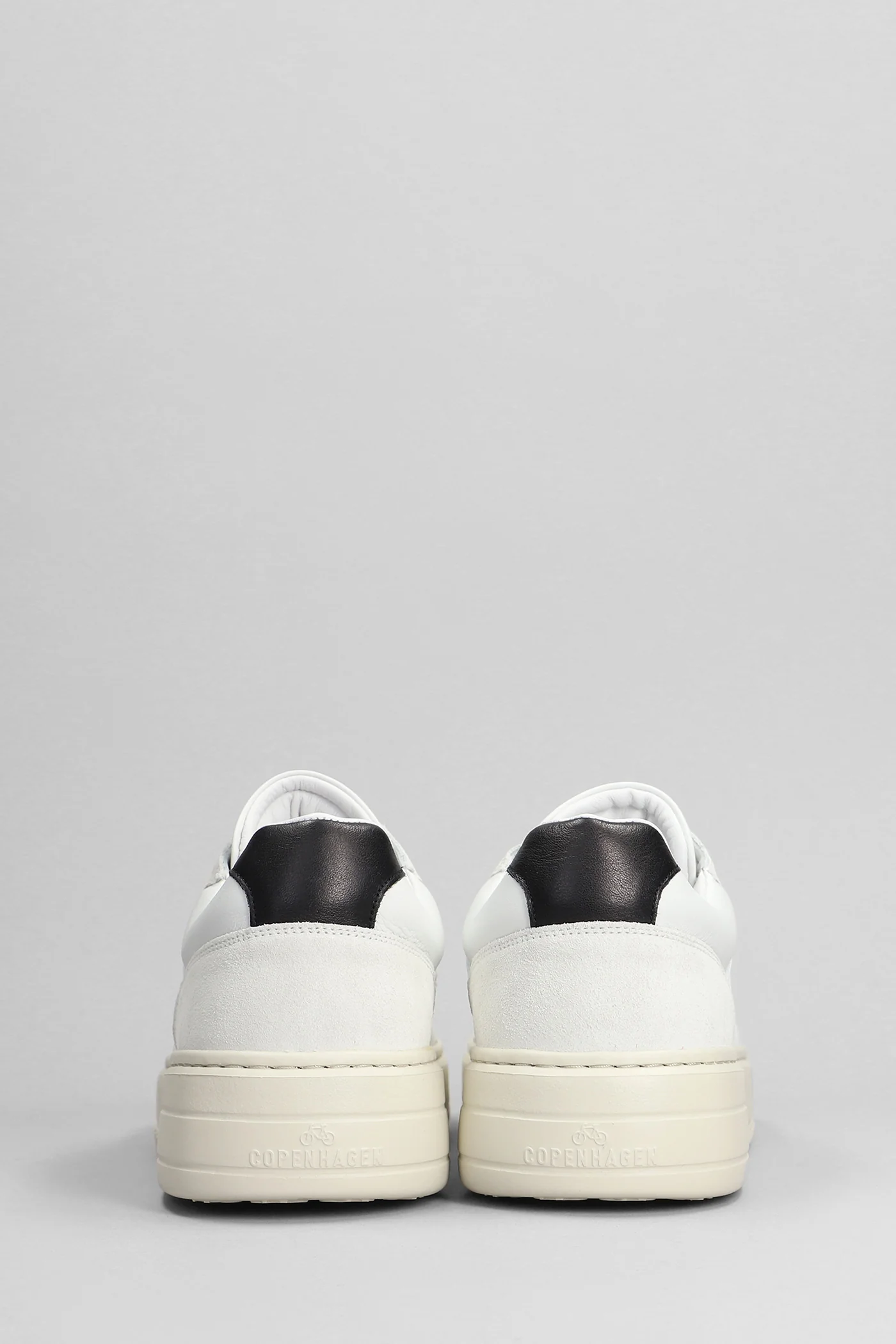 Sneakers in white leather - Image 4