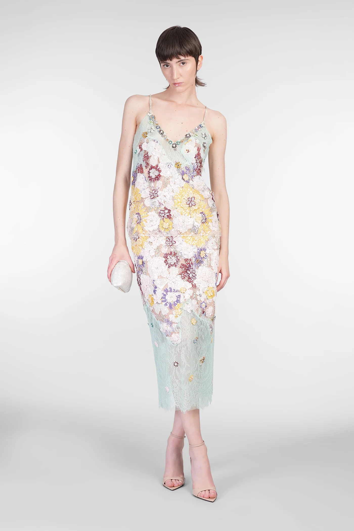 Rada Skirt in multicolor Rayon - Image 2