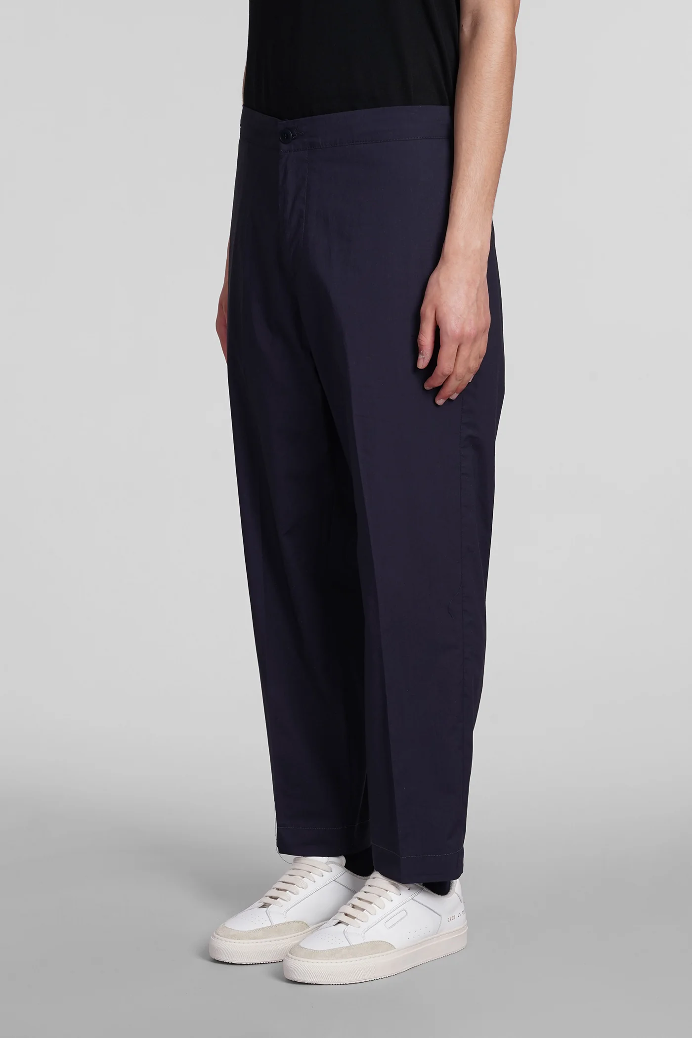 Beijing Pants in blue cotton - Image 4