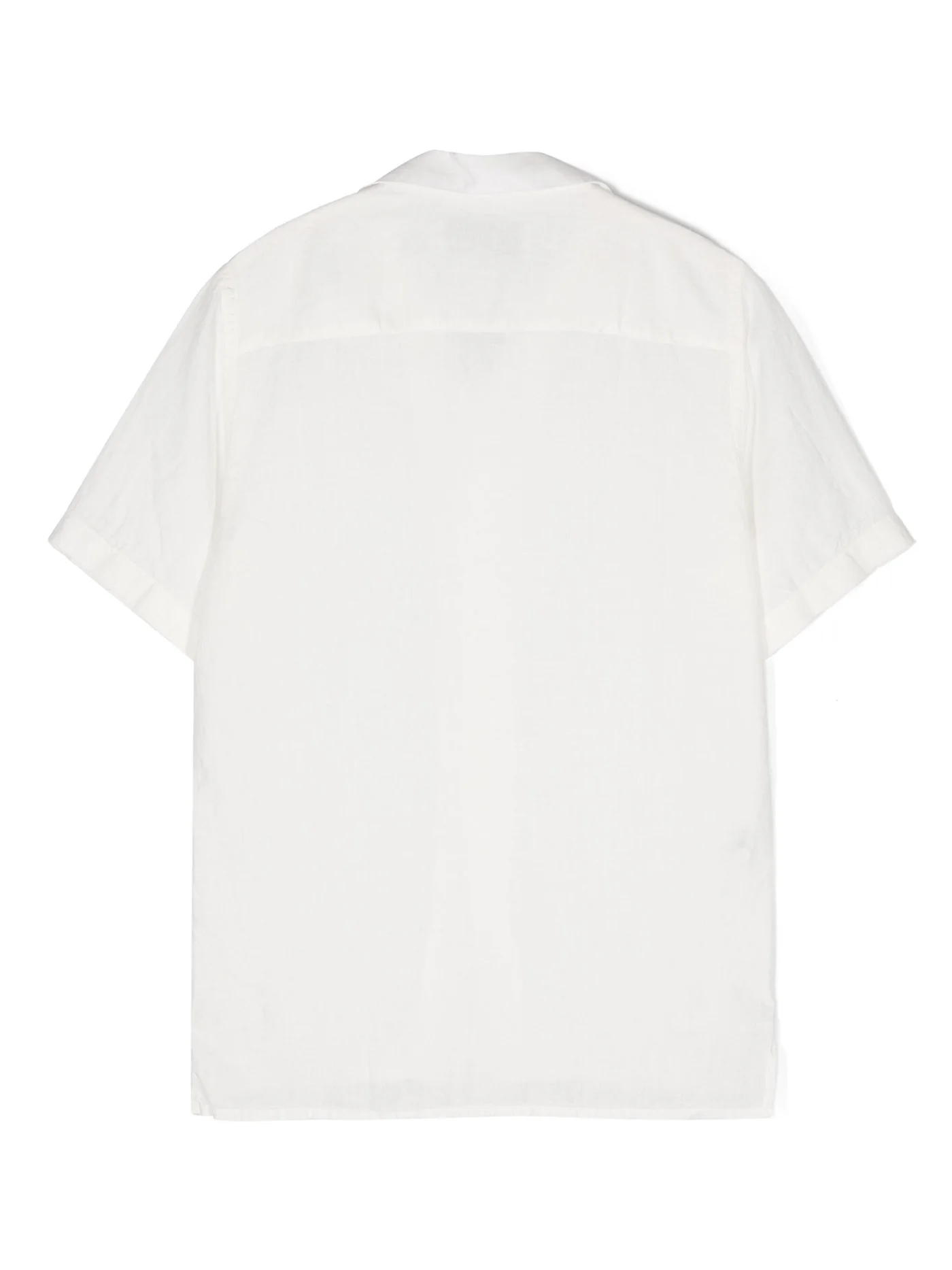 Robin corfu Shirt in white linen - Image 2