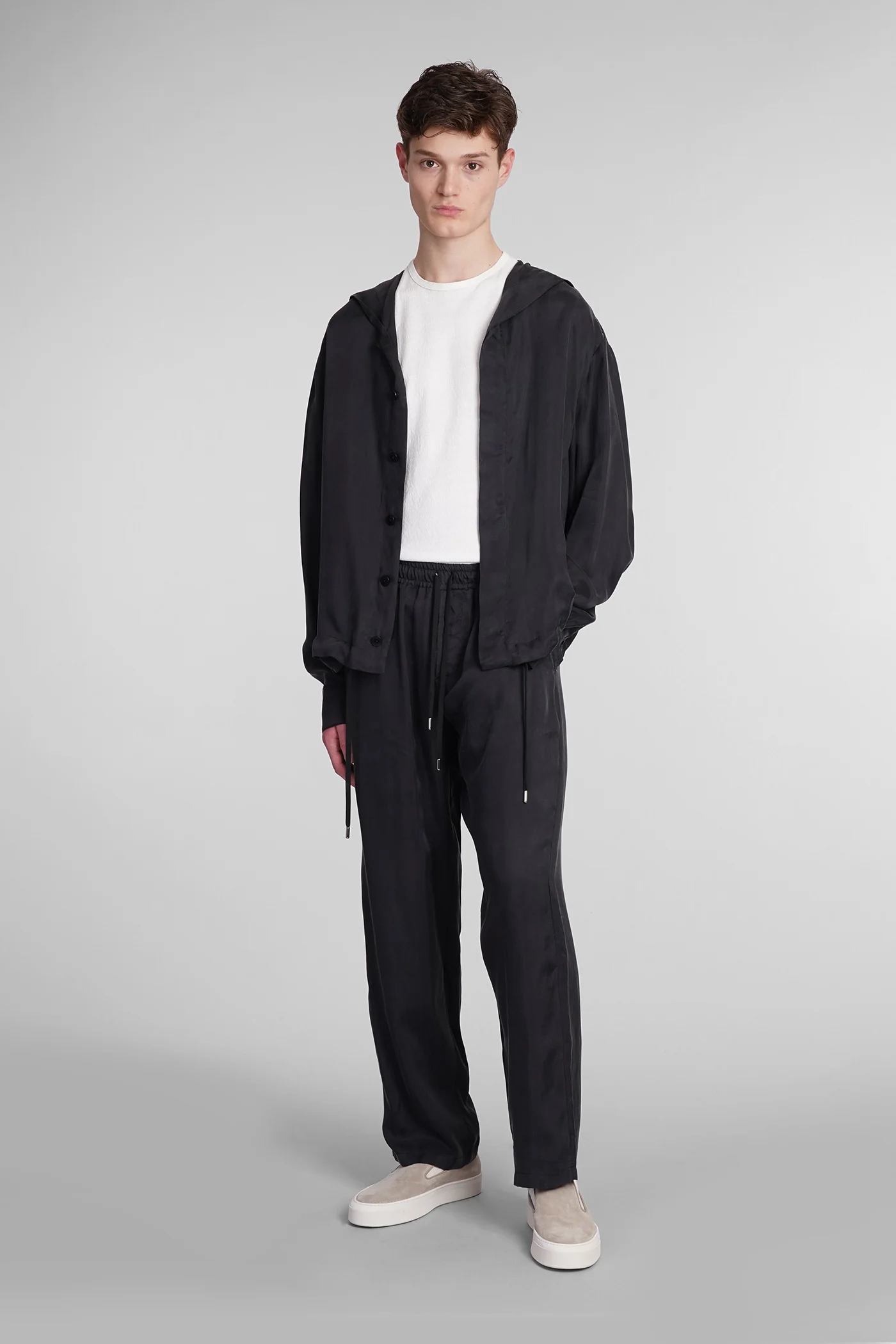 Otaru Pants in black polyamide polyester - Image 2