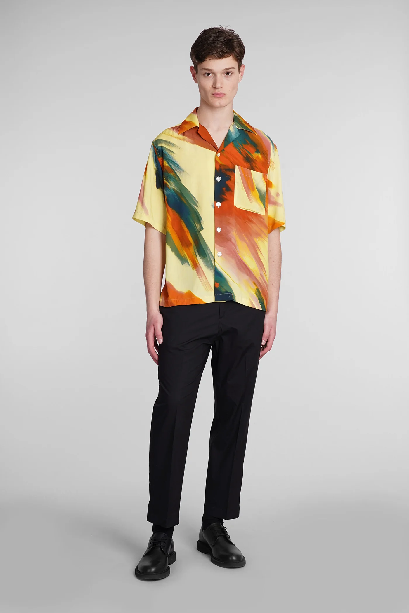 Robin Shirt in multicolor viscose - Image 2