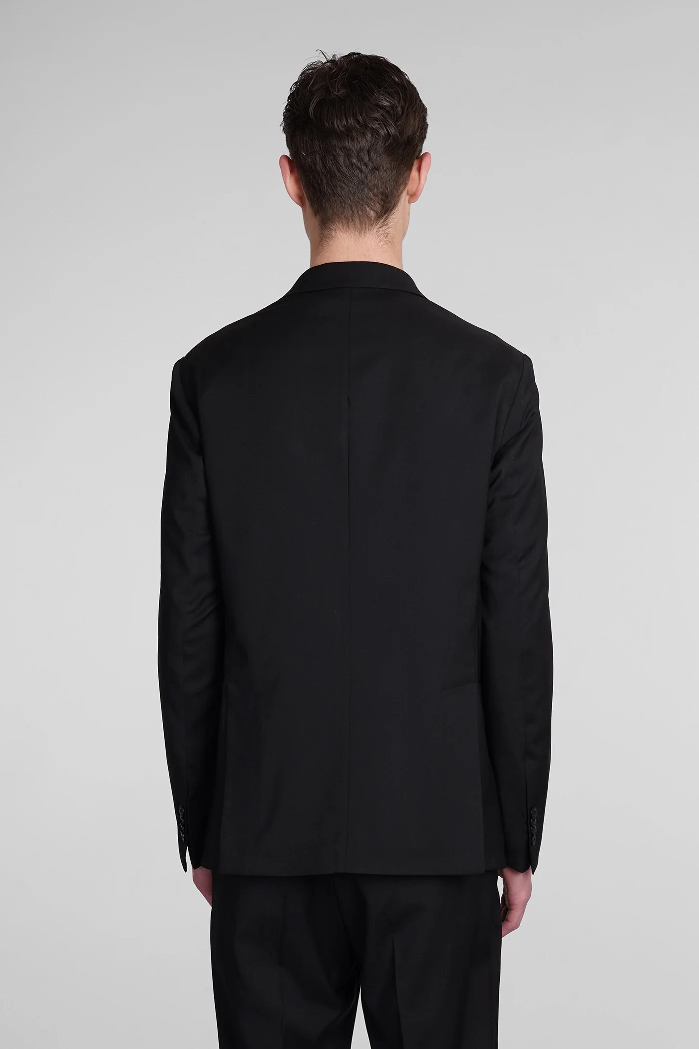 Timisoara Blazer in black wool - Image 3