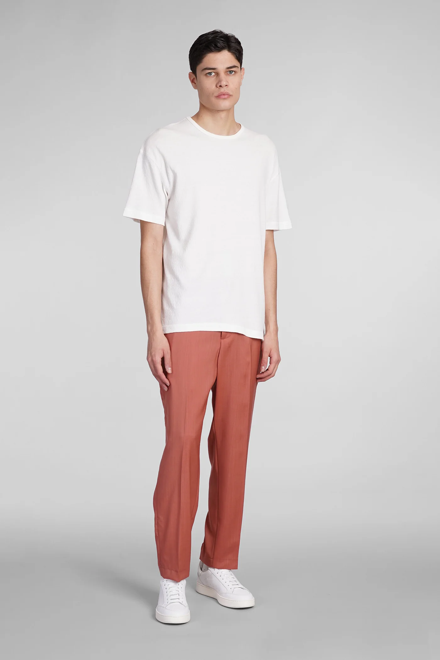 Timisoara Pants in rose-pink wool - Image 2