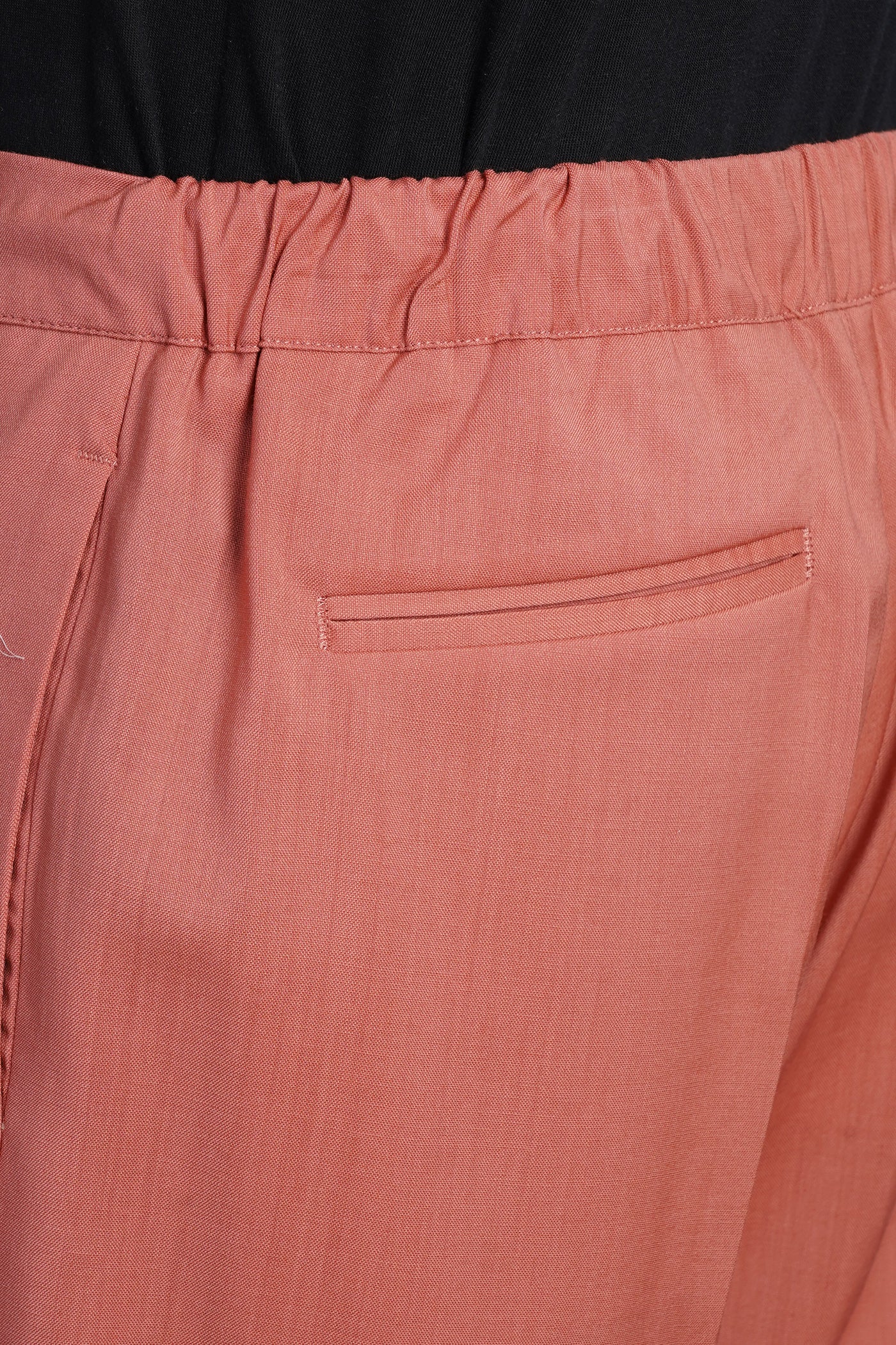 Timisoara Pants in rose-pink wool - Image 5