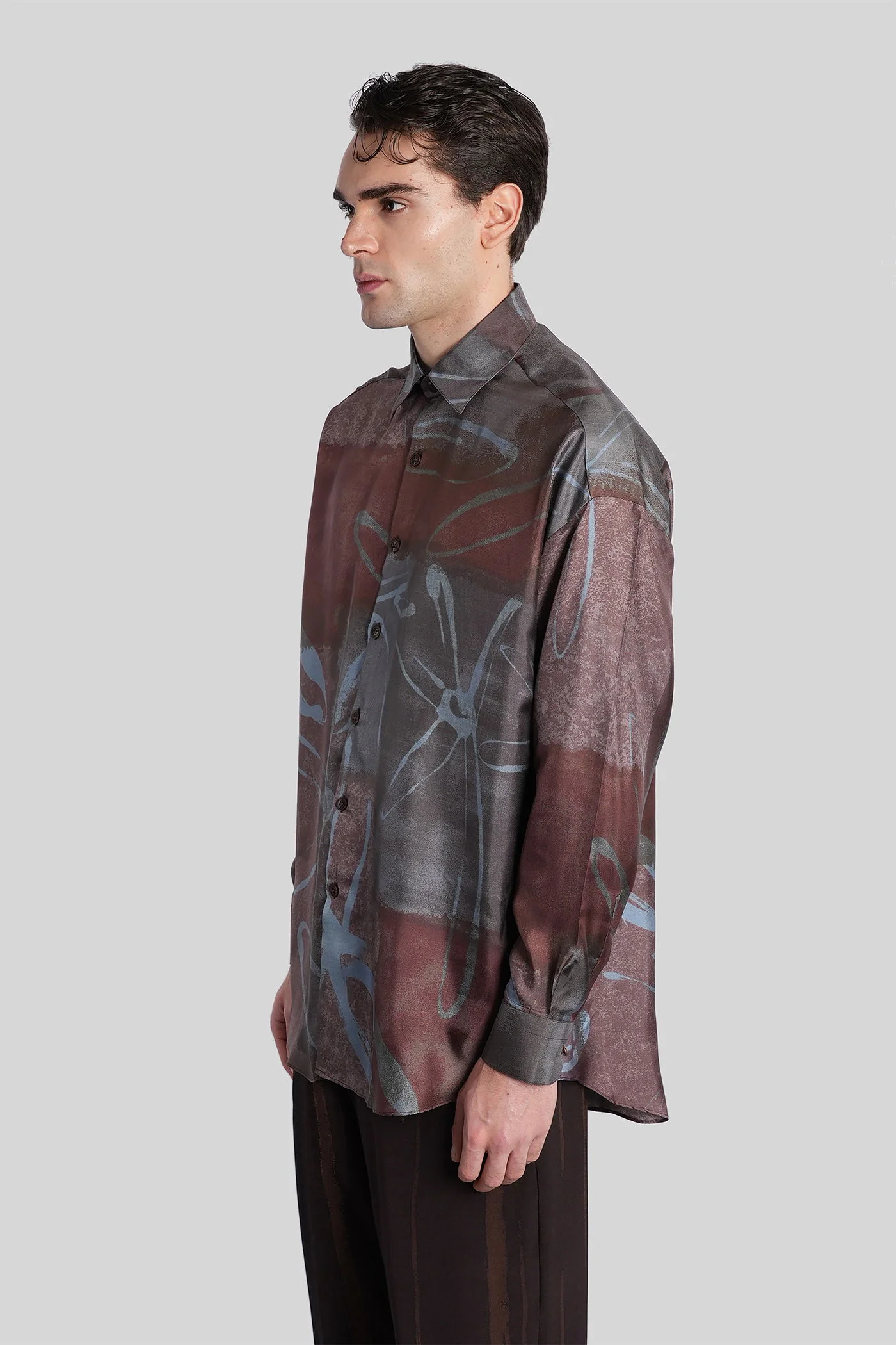 Valentino Shirt in multicolor silk - Image 4