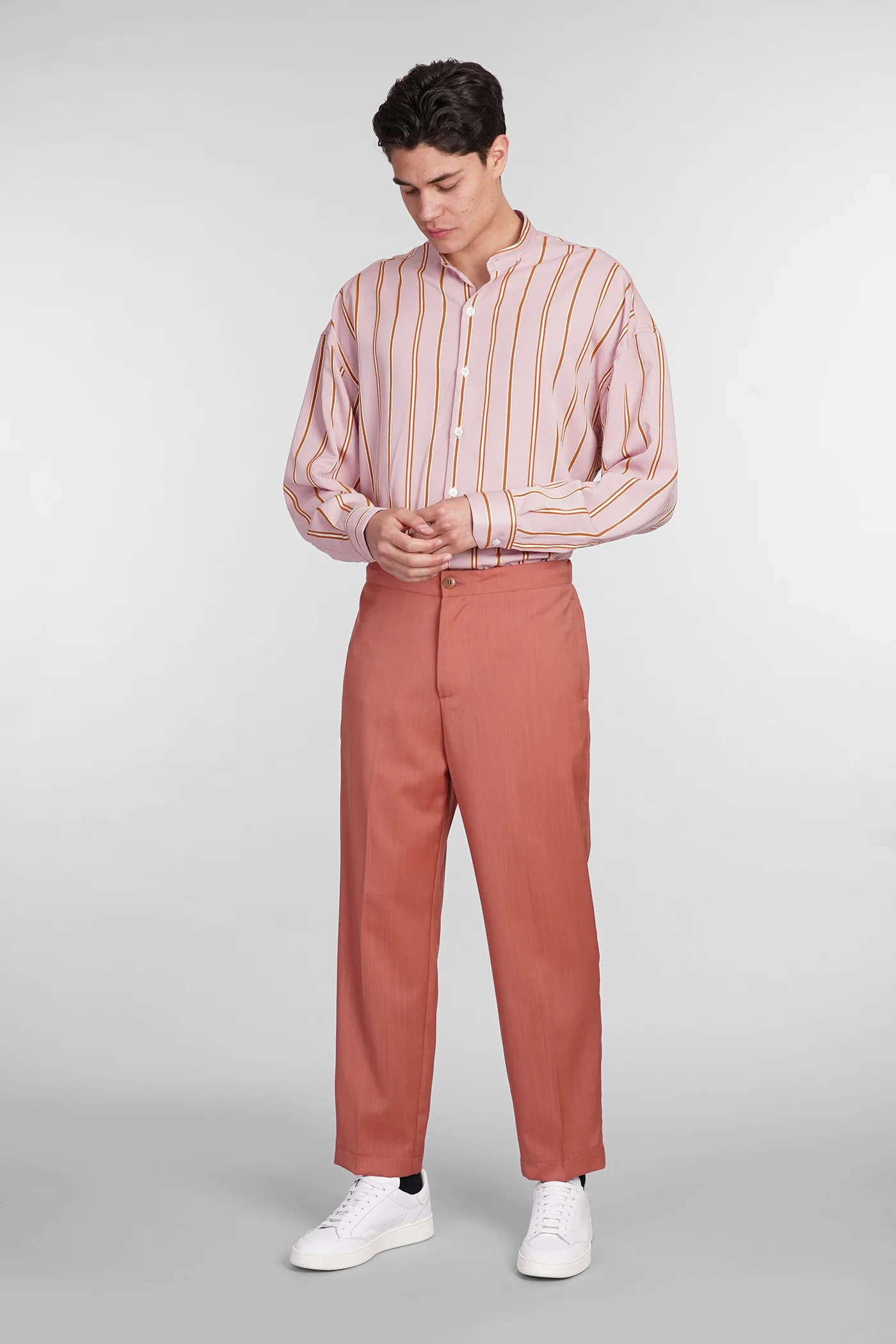 Valentino Shirt in rose-pink viscose - Image 2