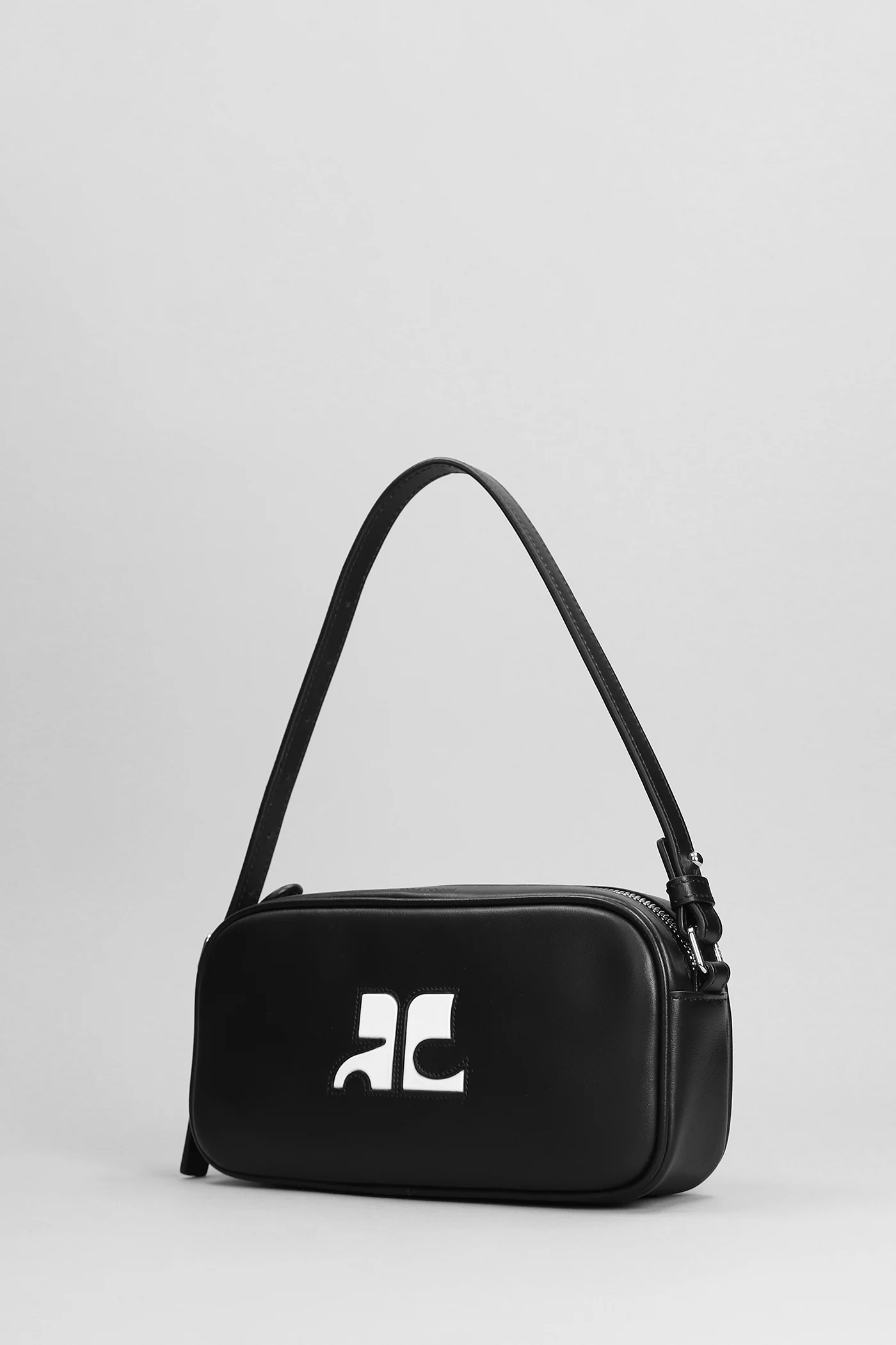 Baguette Shoulder bag in black leather - Image 3