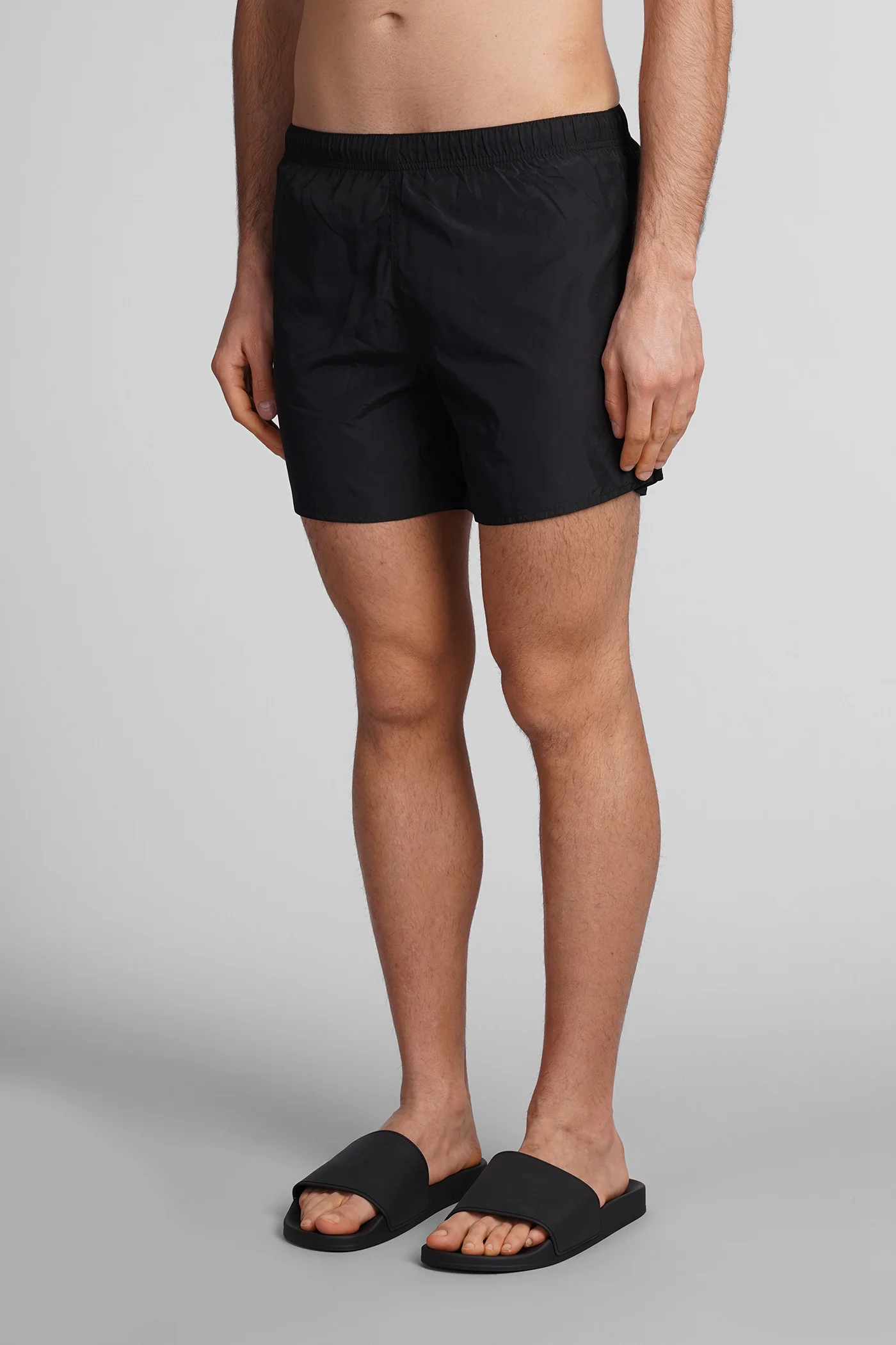 Beachwear in black polyester - Image 3