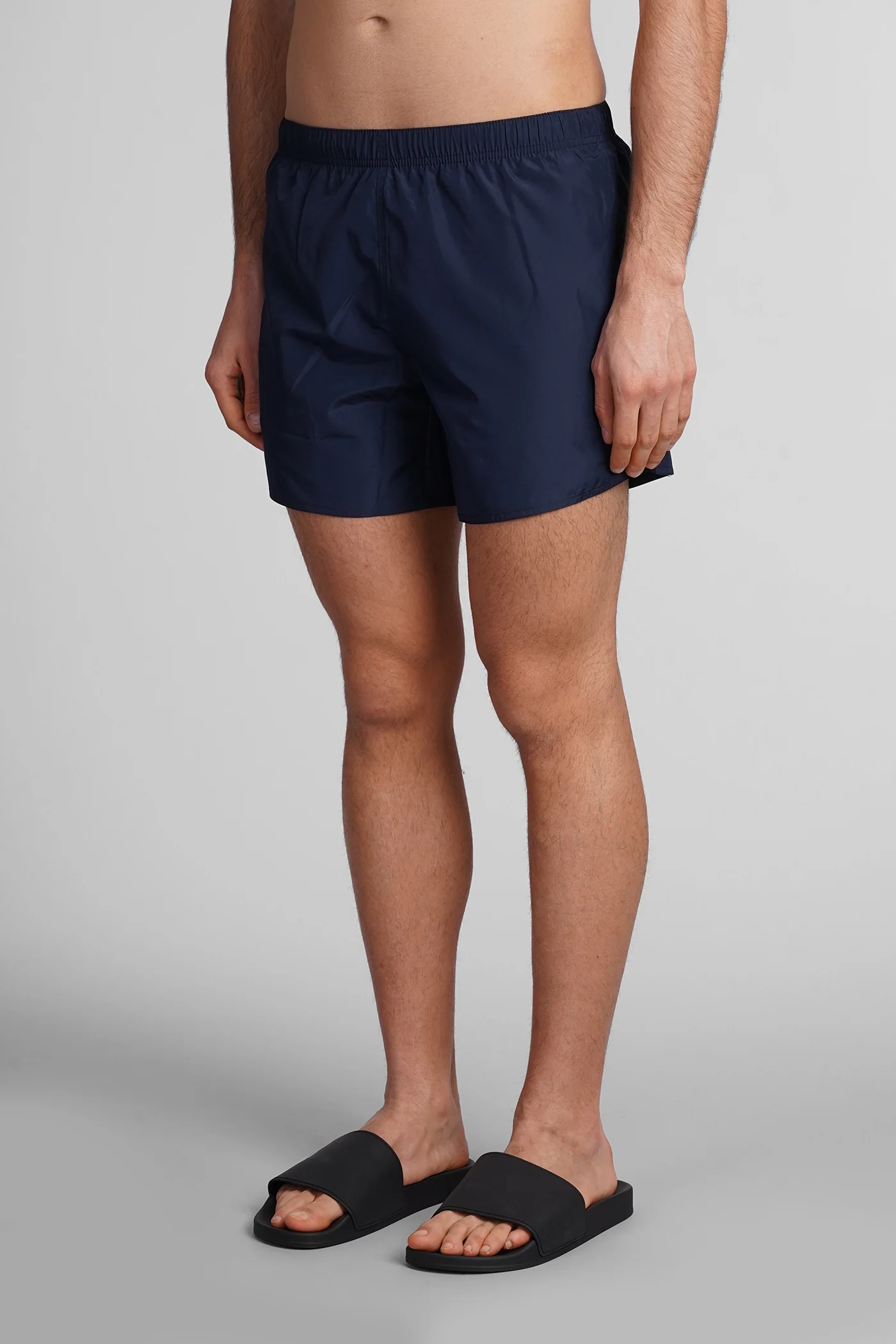 Beachwear in blue polyester - Image 3