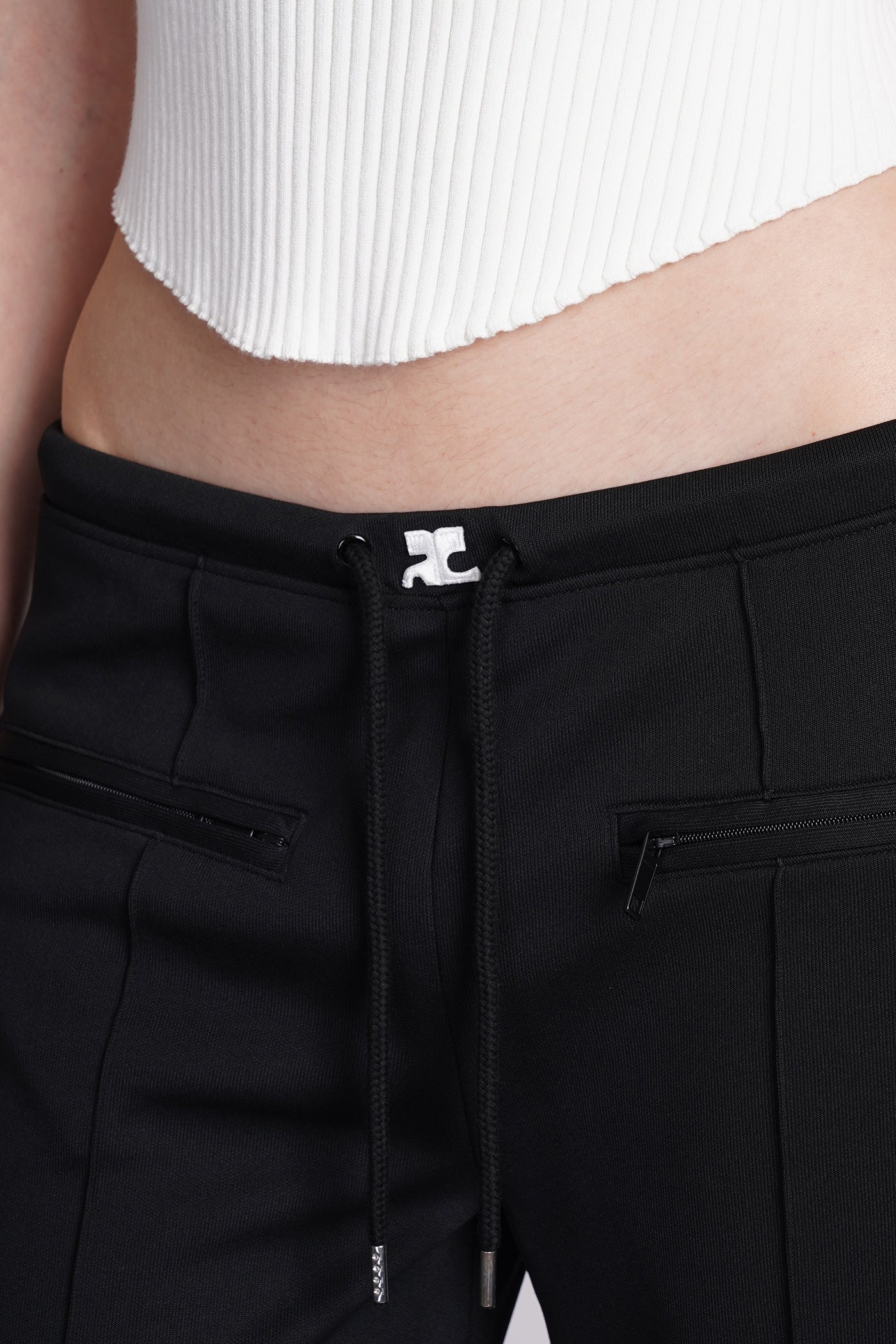 Pants in black polyester - Image 15
