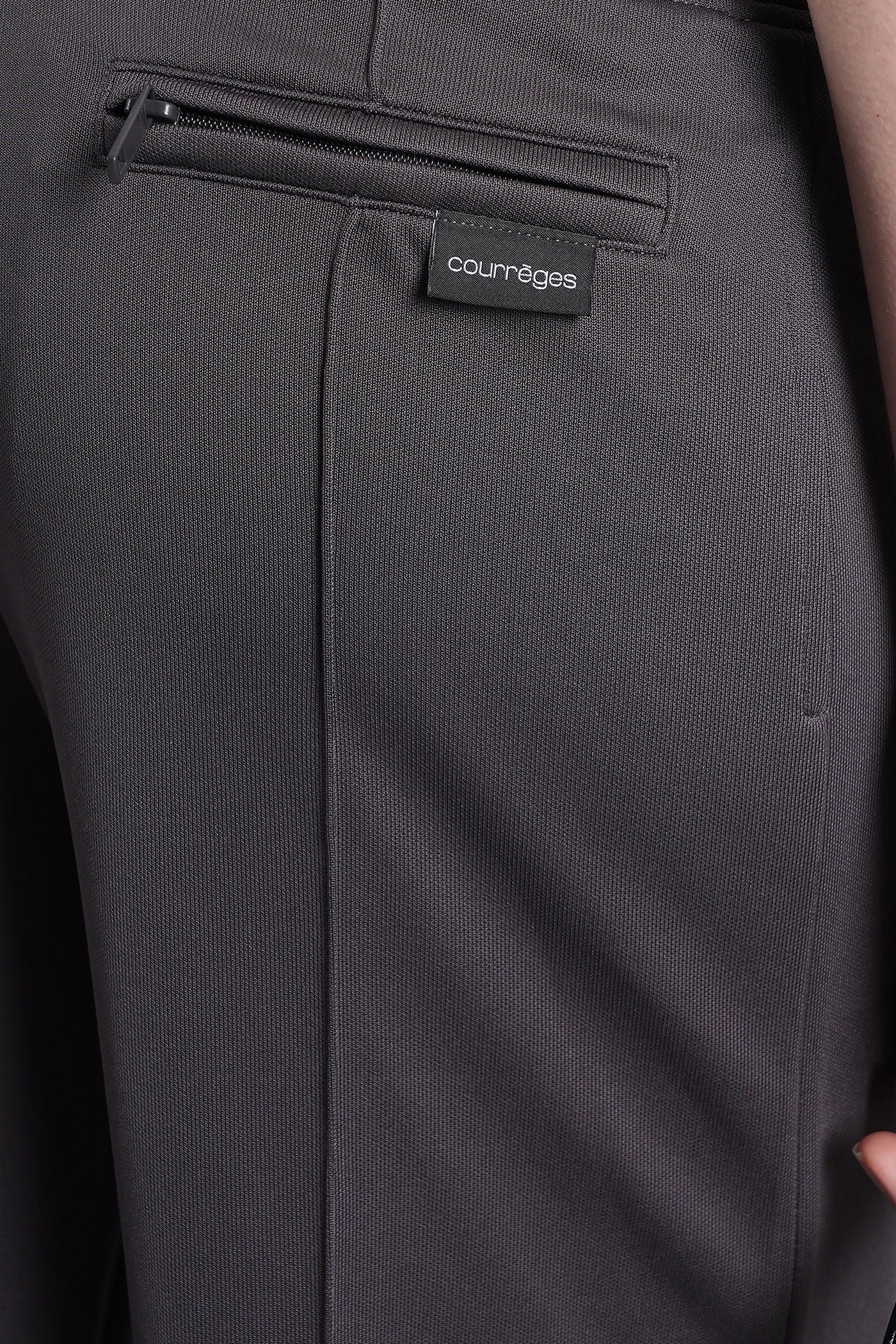 Pants in grey polyester - Image 5