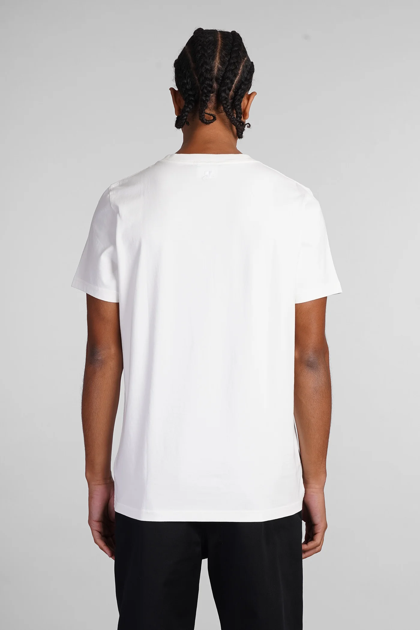 T-Shirt in white cotton - Image 3