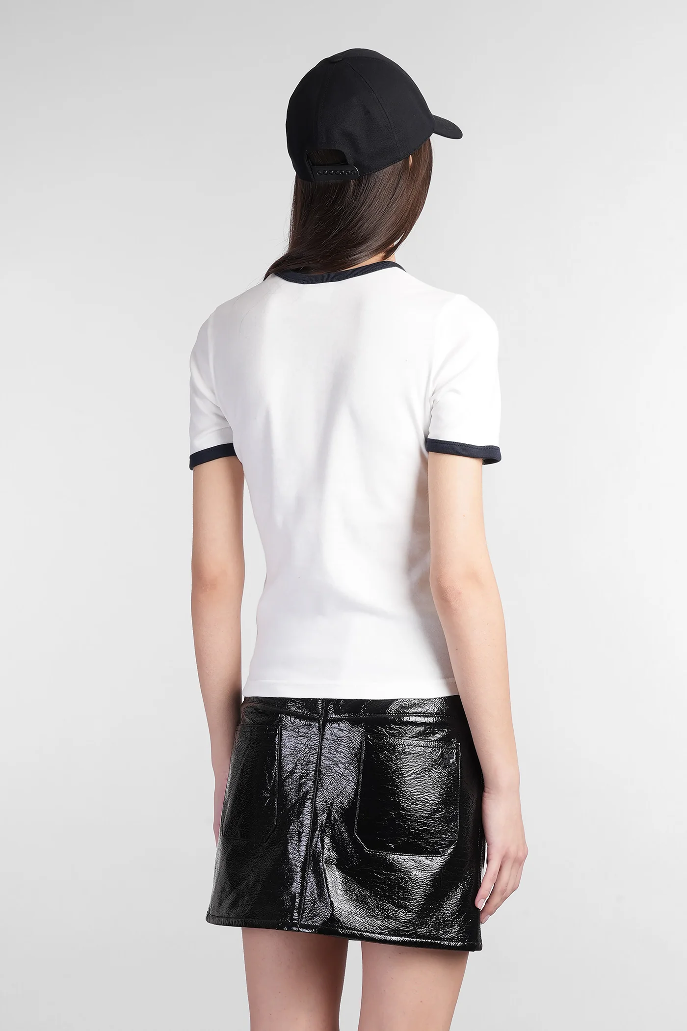T-Shirt in white cotton - Image 3