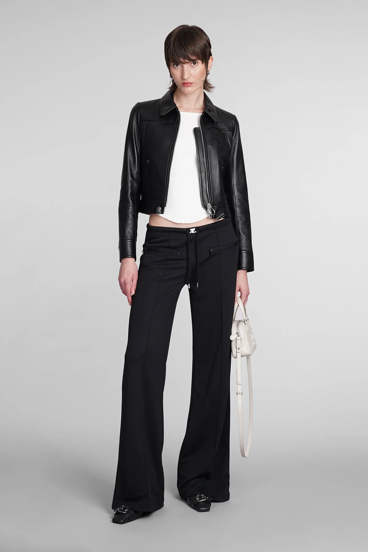 Topwear in white viscose - Image 2