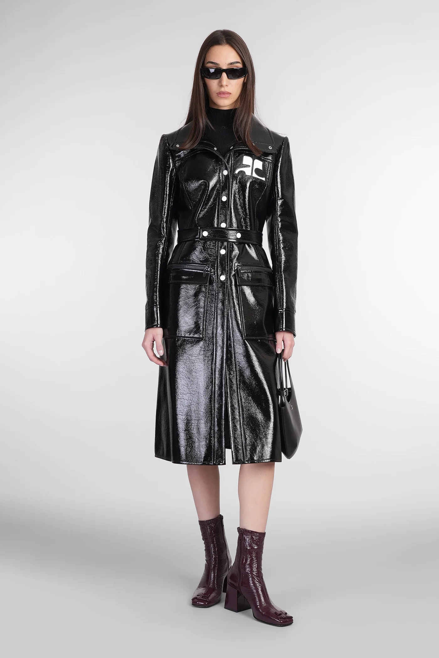 Trench in black Polyuretan - Image 2