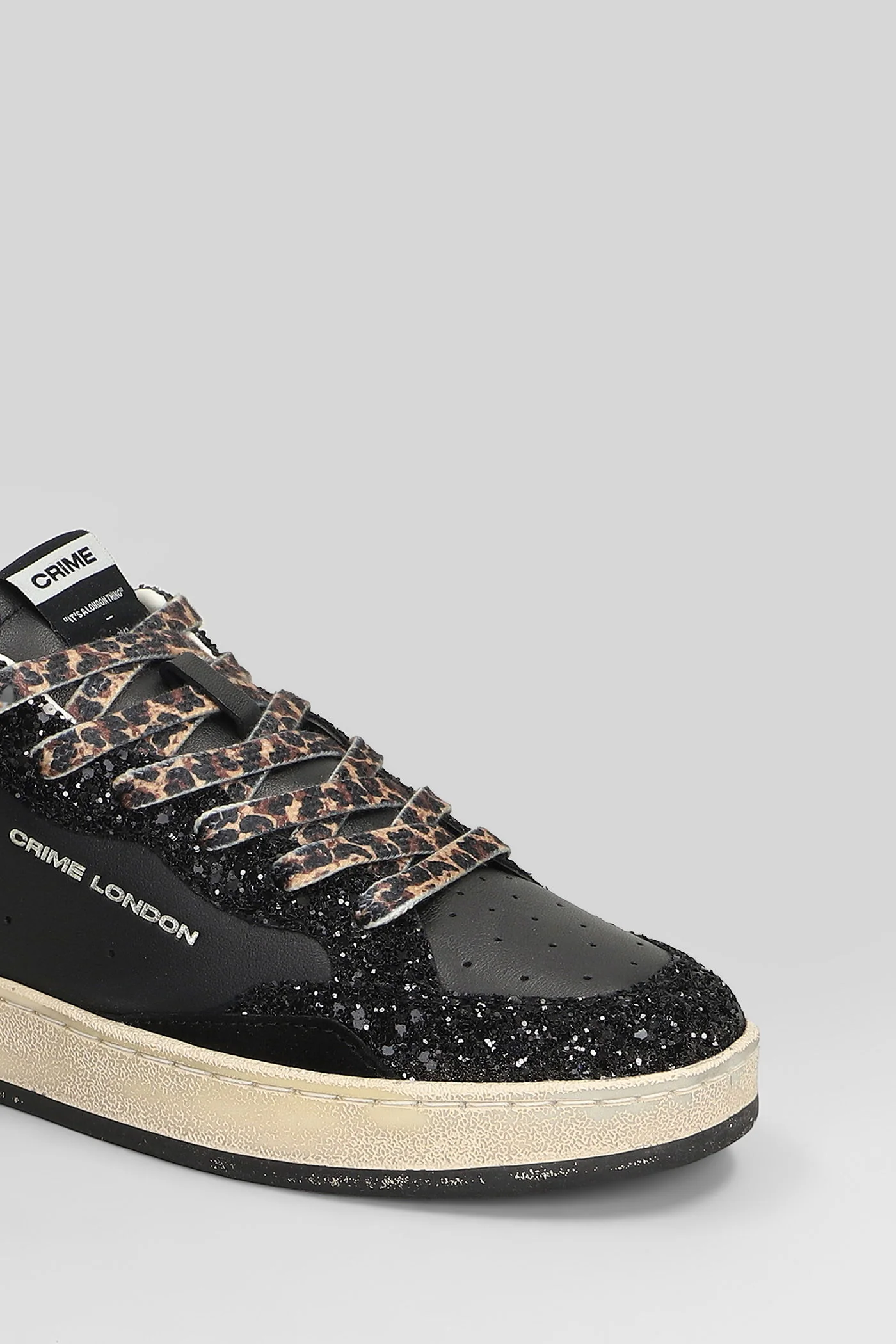Chelsea Sneakers in black leather - Image 5