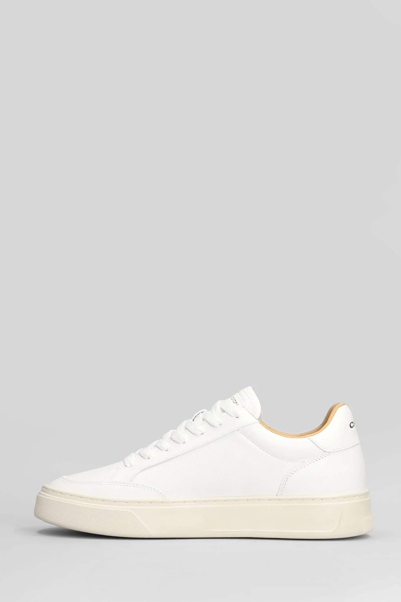 Eclipse Sneakers in white leather - Image 3